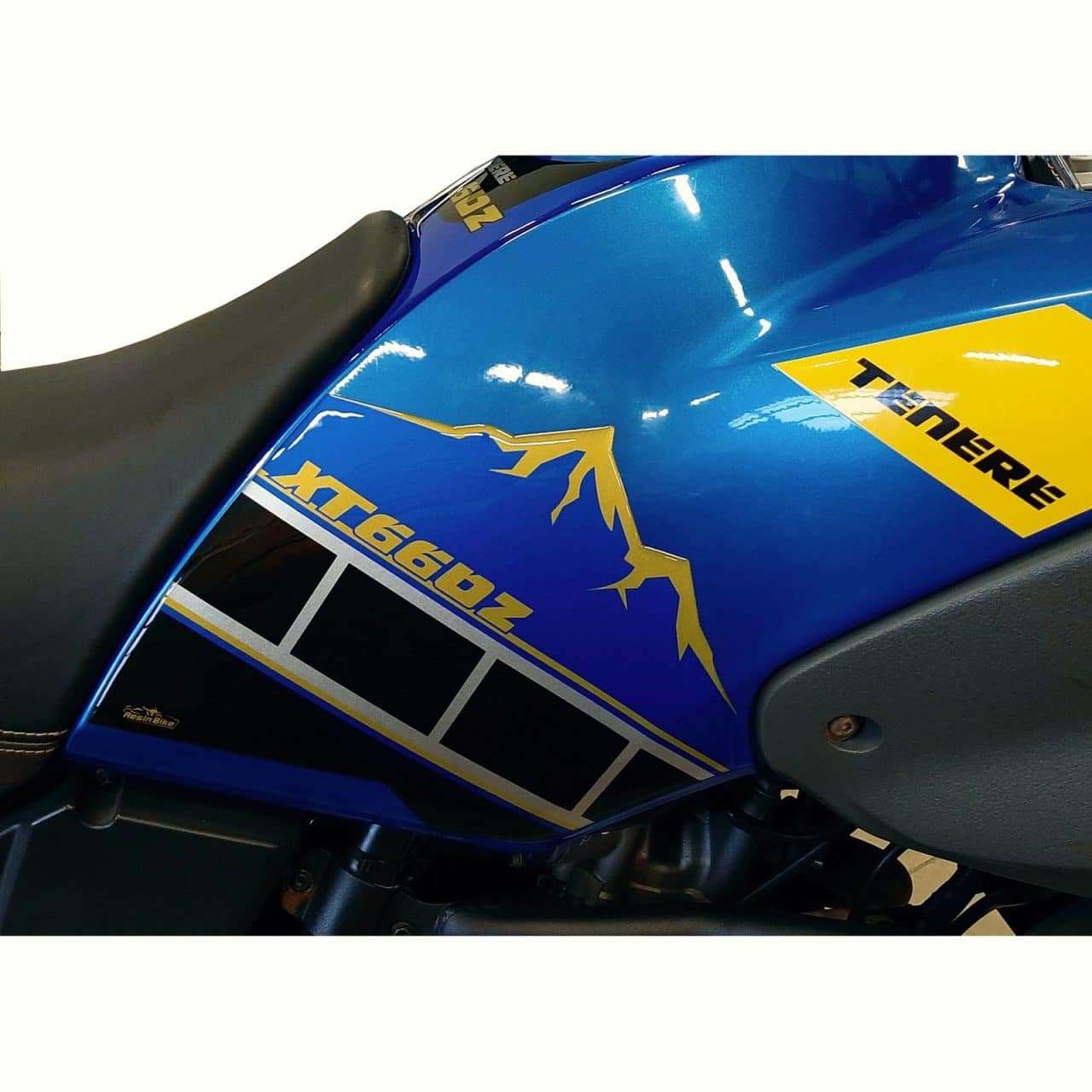 Autocollant Moto compatibles avec Yamaha Tenere XT660Z Latérales de Réservoir – Image 2