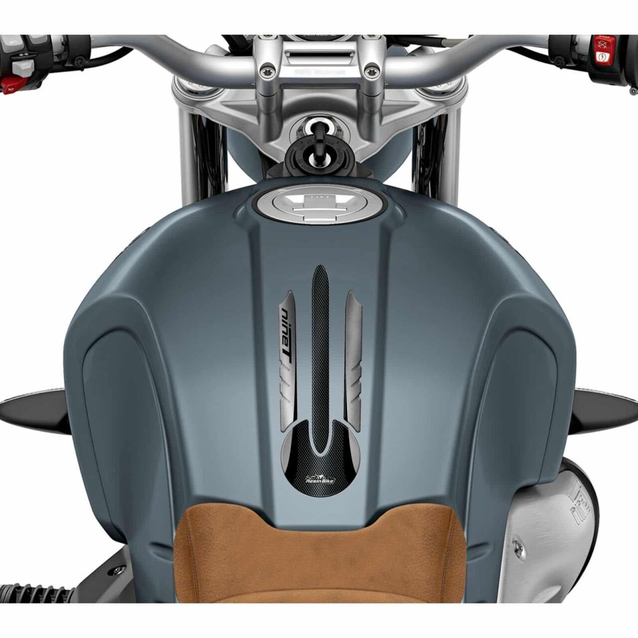 Autocollant Moto 3D compatibles avec BMW R NINE T Réservoir – Image 2