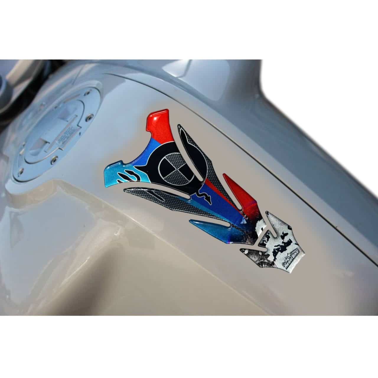 Paraserbatoio Adesivi 3D Slim Universale compatibile con Serbatoio Moto BMW - immagine 2