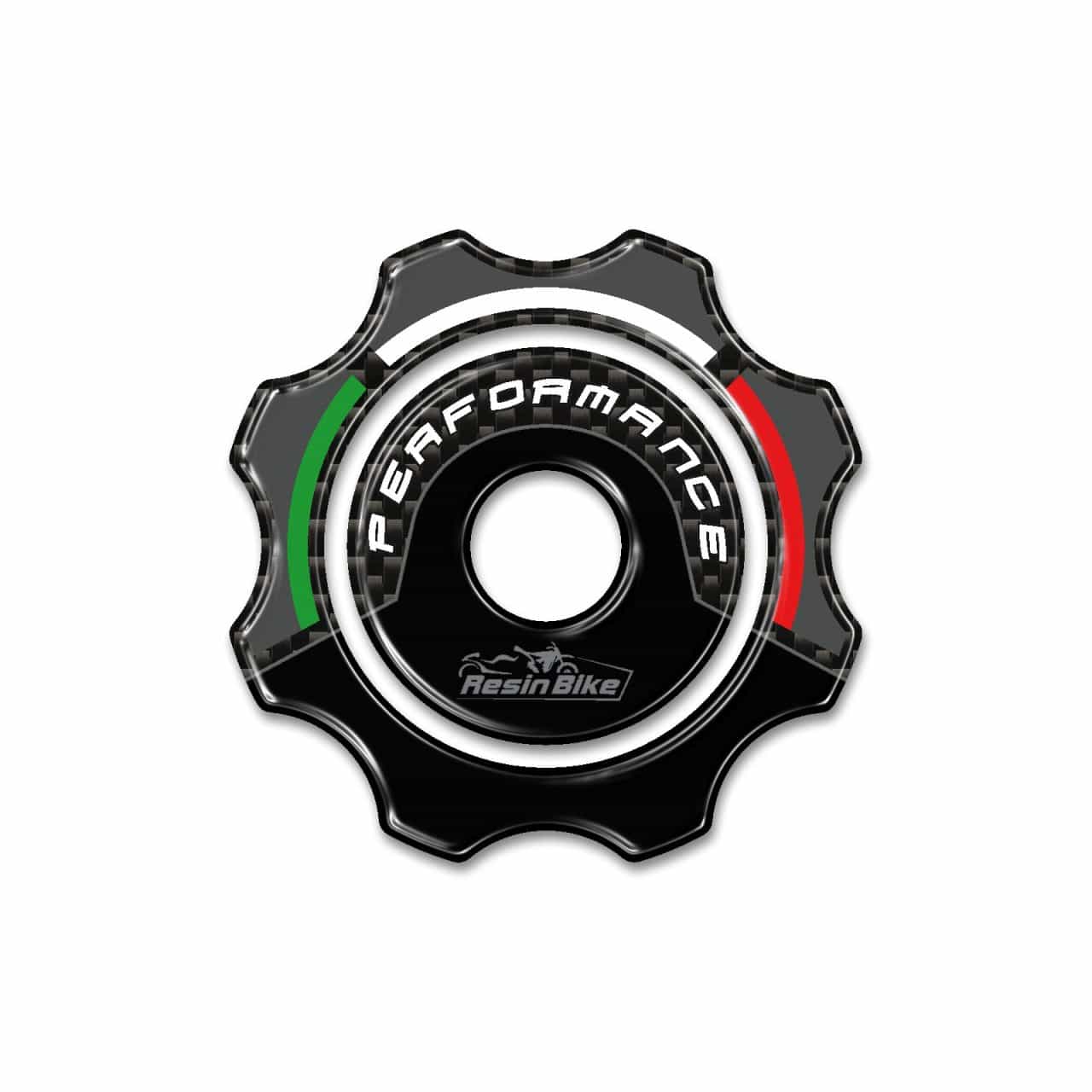 Motorcycle Stickers 3D compatible with Ducati Hypermotard Hyperstrada Tank Cap - Image 2