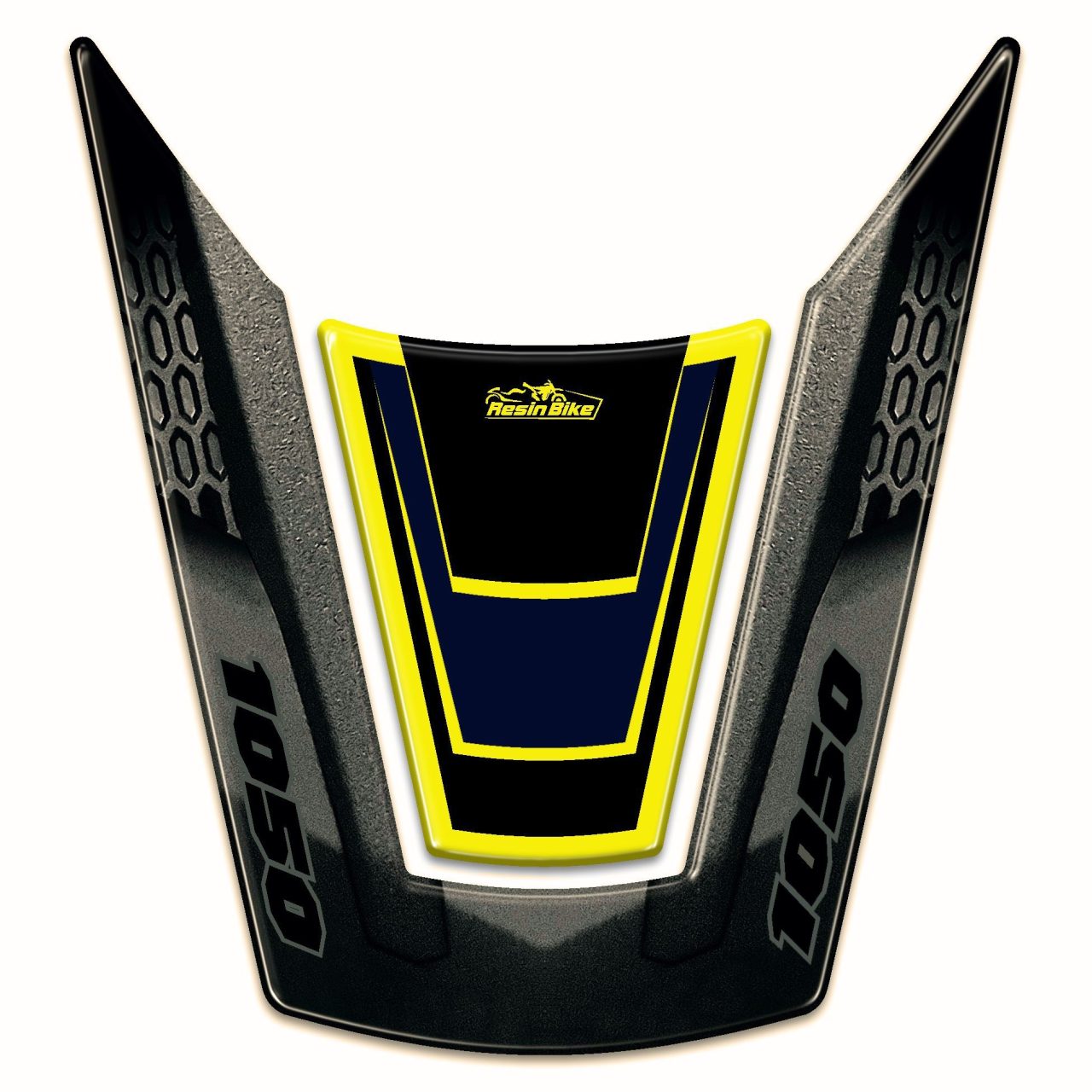 Stickers 3D compatible with Suzuki V-strom 1050 XT 2020-2023 Yellow Front Tip