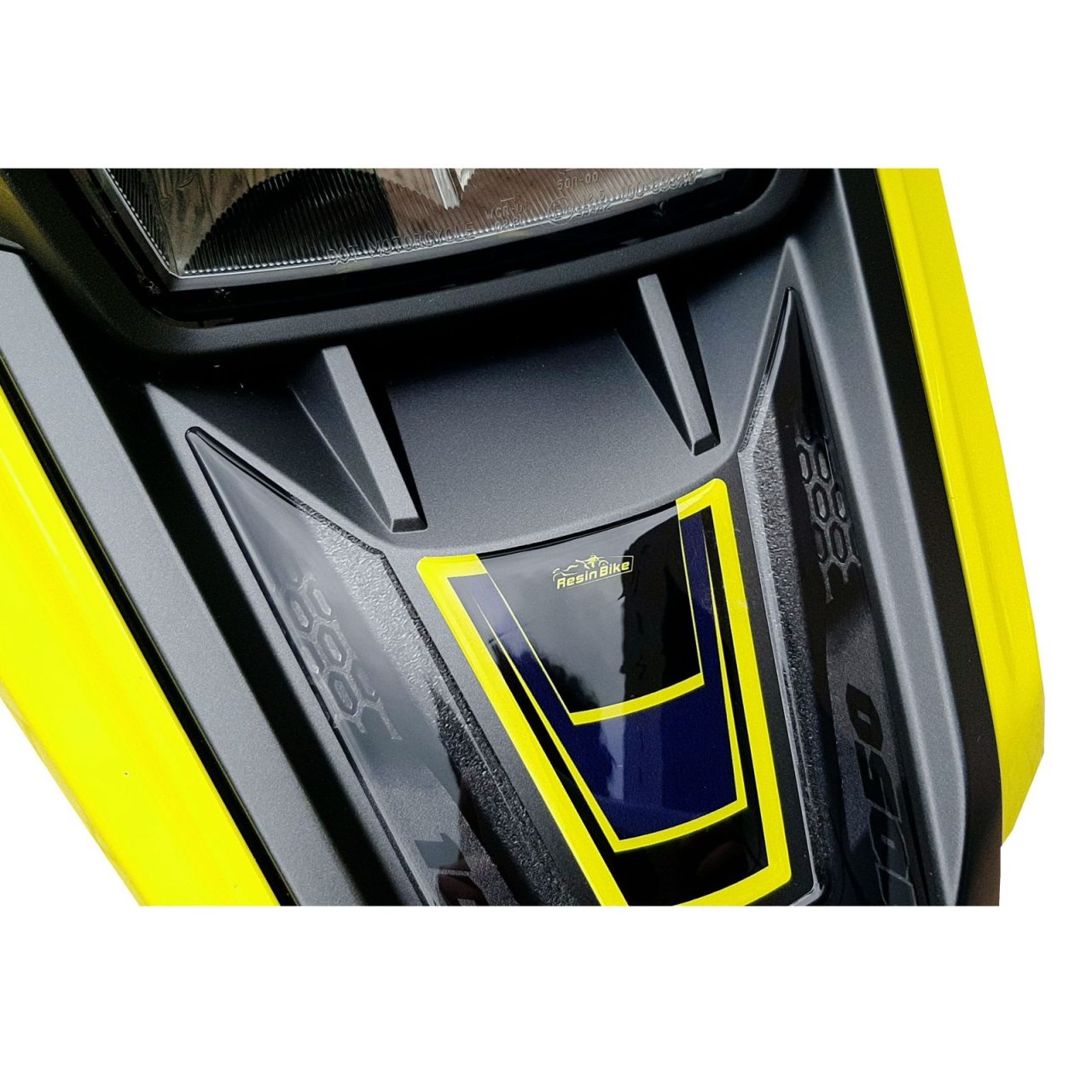 Stickers 3D compatible with Suzuki V-strom 1050 XT 2020-2023 Yellow Front Tip - Image 4