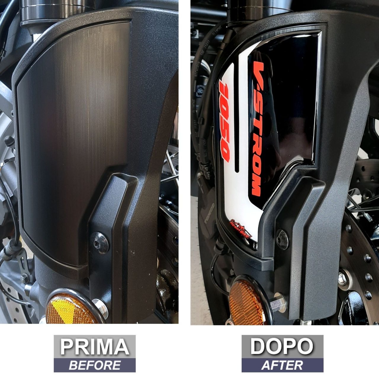 Adhesivos 3D compatibles con Suzuki V-strom 1050 XT 2020-2023 Guardabarros - Imagen 3