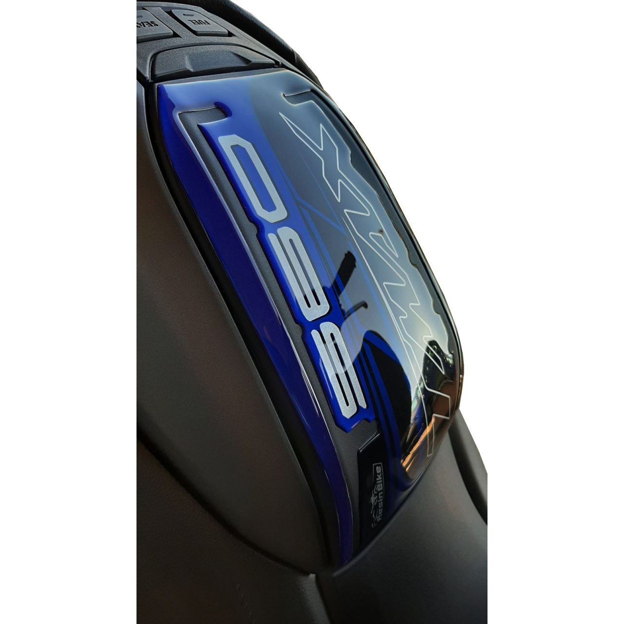 Adesivi 3D compatibili con Yamaha T-MAX 560 2020 Sportello Serbatoio Blu - immagine 5