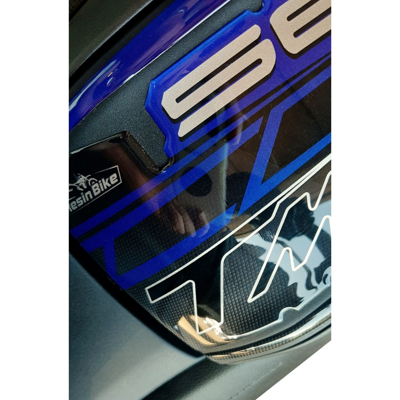 Scooter Stickers 3D compatible with Yamaha T-MAX 560 2020 Tank Cover Blue - Image 4