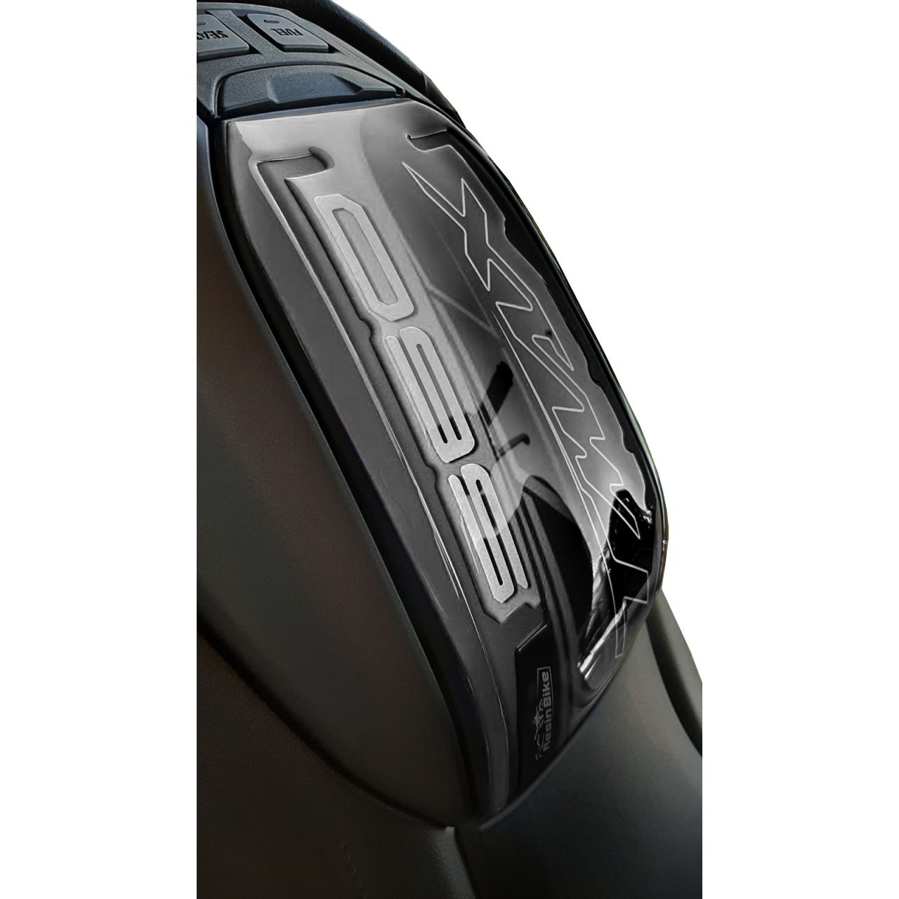 Adhesivos 3D Scooter compatibles con Yamaha T-MAX 560 2020 Puerta del Tanque Plata - Imagen 4