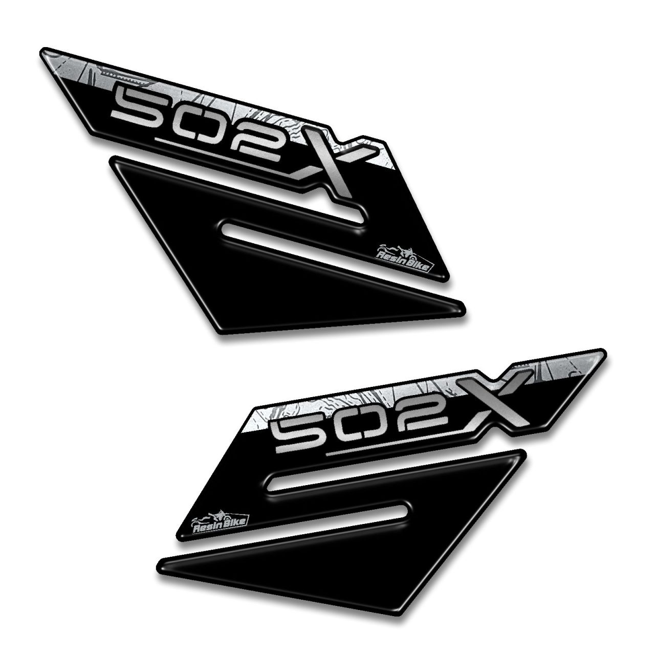 Motorcycle Stickers 3D compatible with Benelli TRK 502 X 2020-2022 Tank Side - Image 2