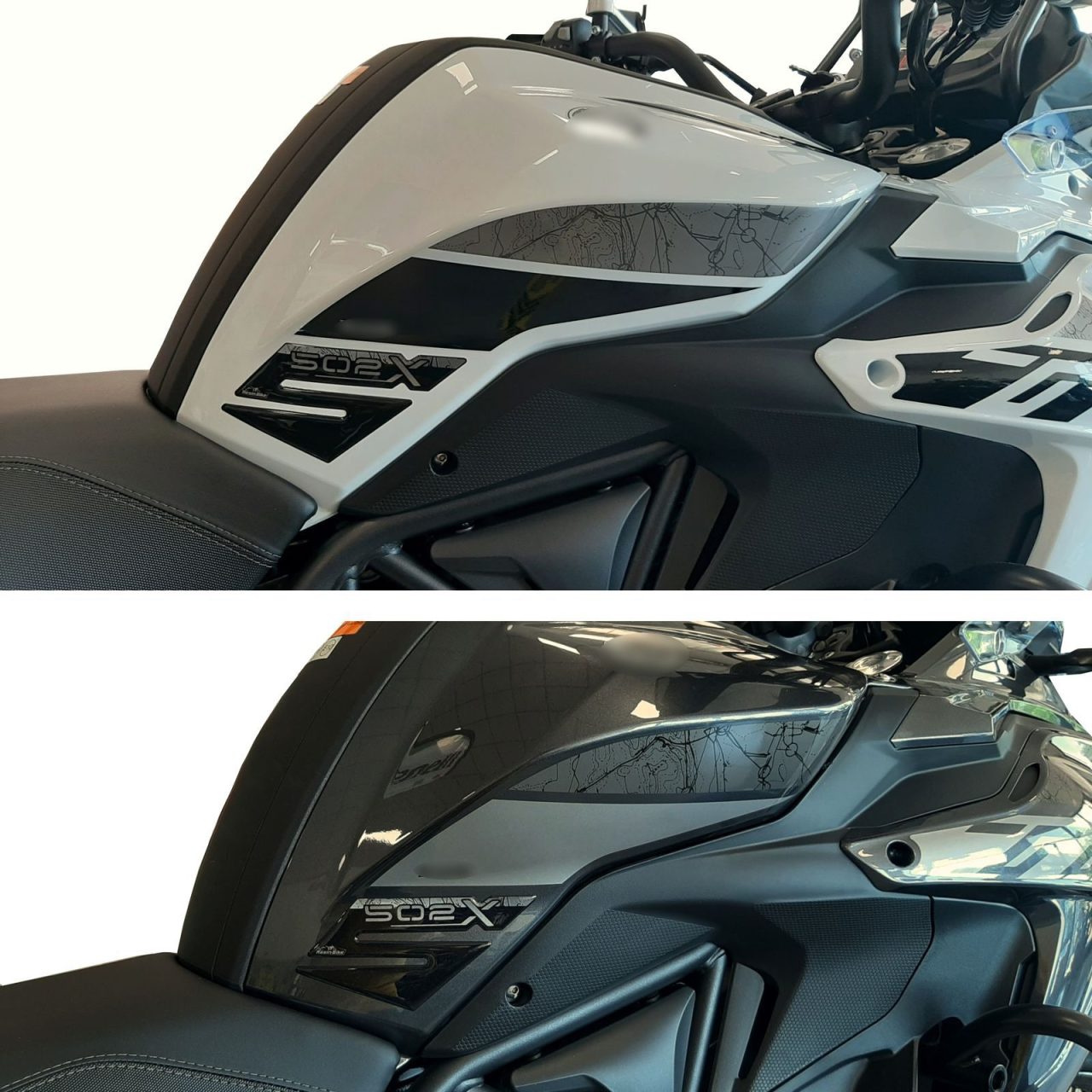 Autocollant Moto compatibles avec Benelli TRK 502 X 2020-2022 Latérales de Réservoir – Image 4