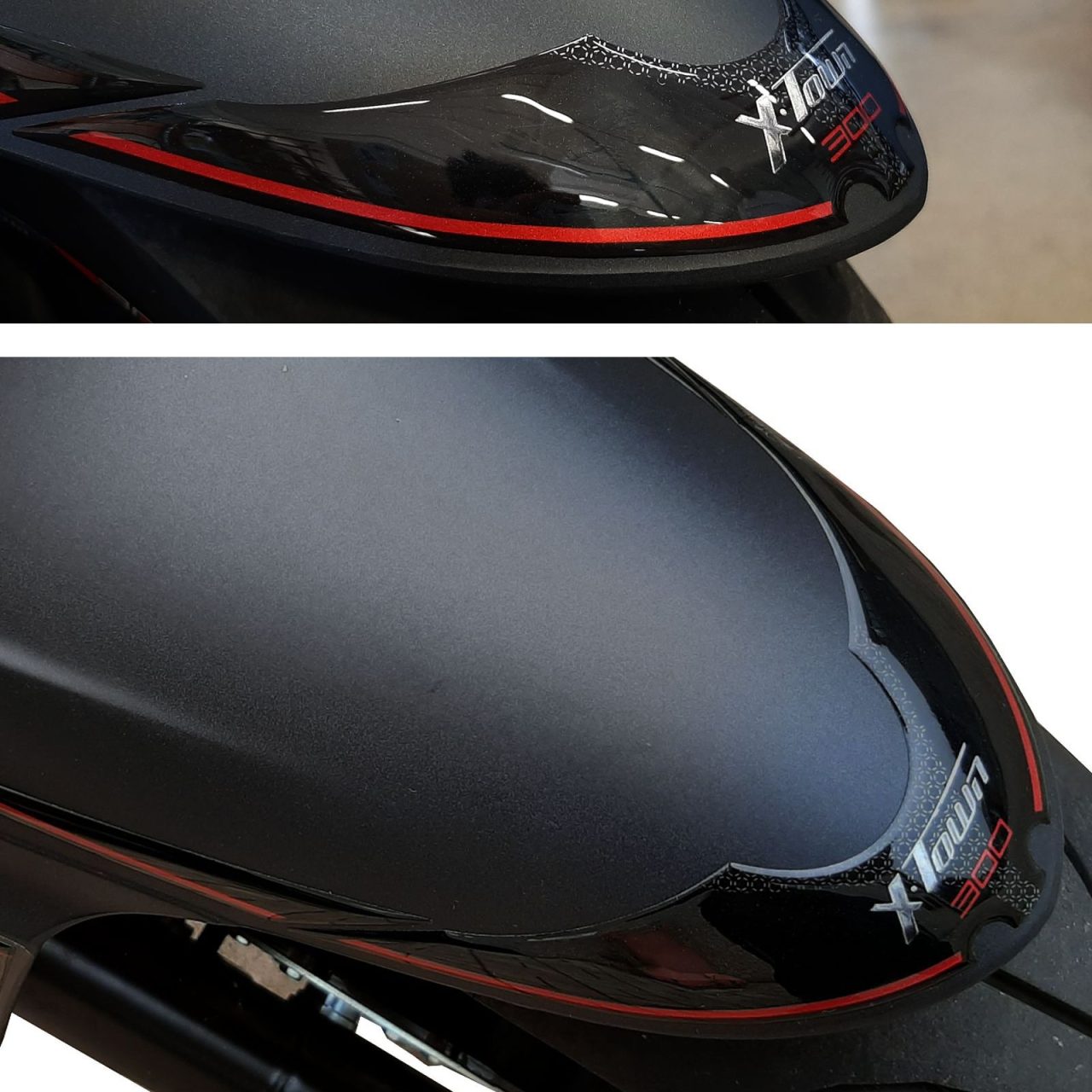 Adhesivos 3D Moto compatibles con Kymco X-TOWN 300i 2020 Guardabarros - Imagen 4