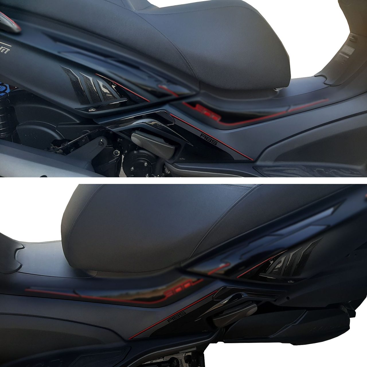 Stickers 3D compatible with Kymco X-TOWN 300i 2020 Tank Side Lower - Image 2