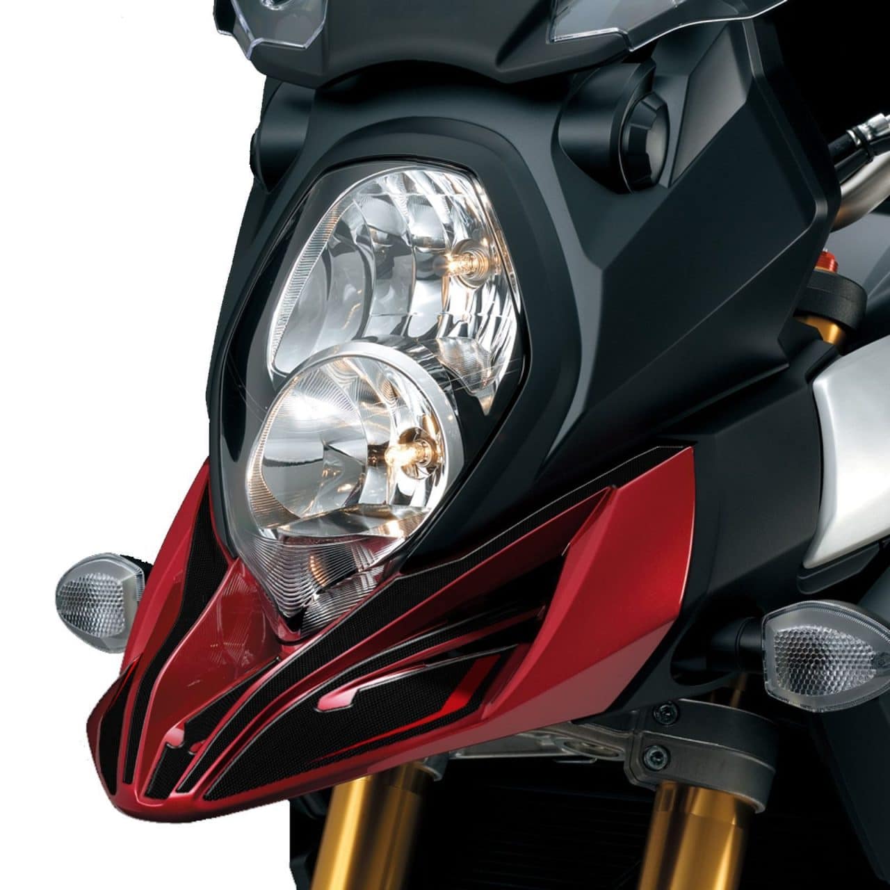 Adhesivos 3D compatibles con Suzuki V-strom 1000 2014-2017 Puntales Frontales - Imagen 2