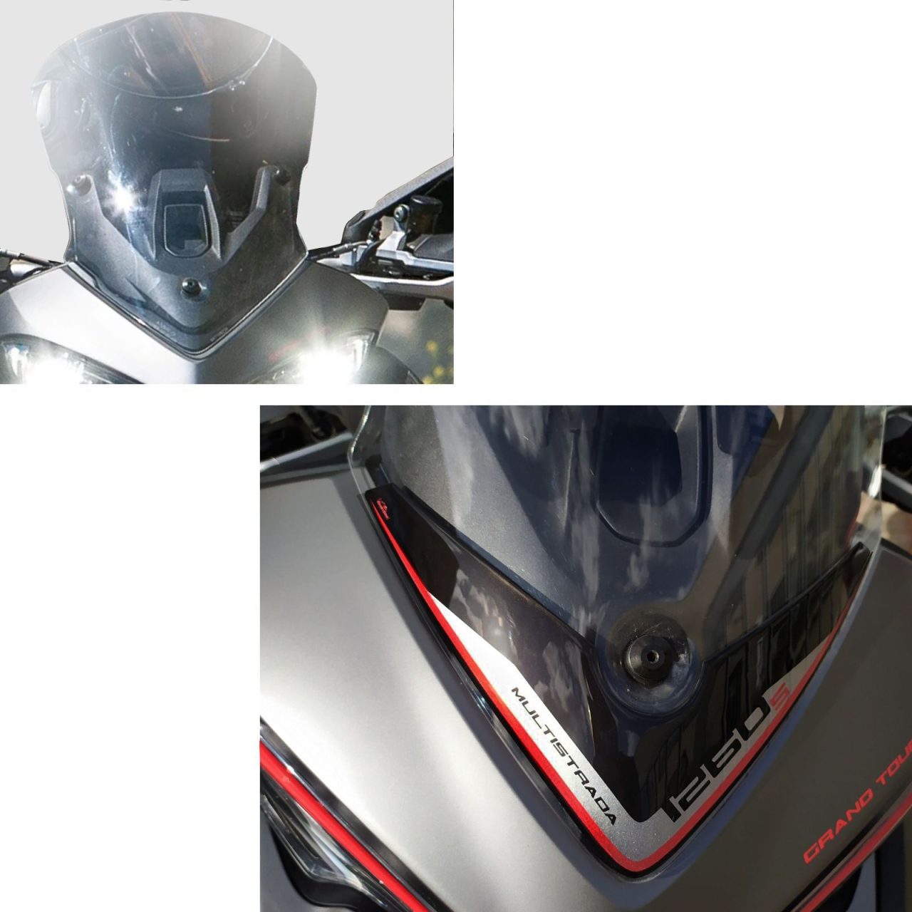 Motorcycle Stickers 3D compatible with Ducati Multistrada 1260 S 2020 Windshield - Image 3