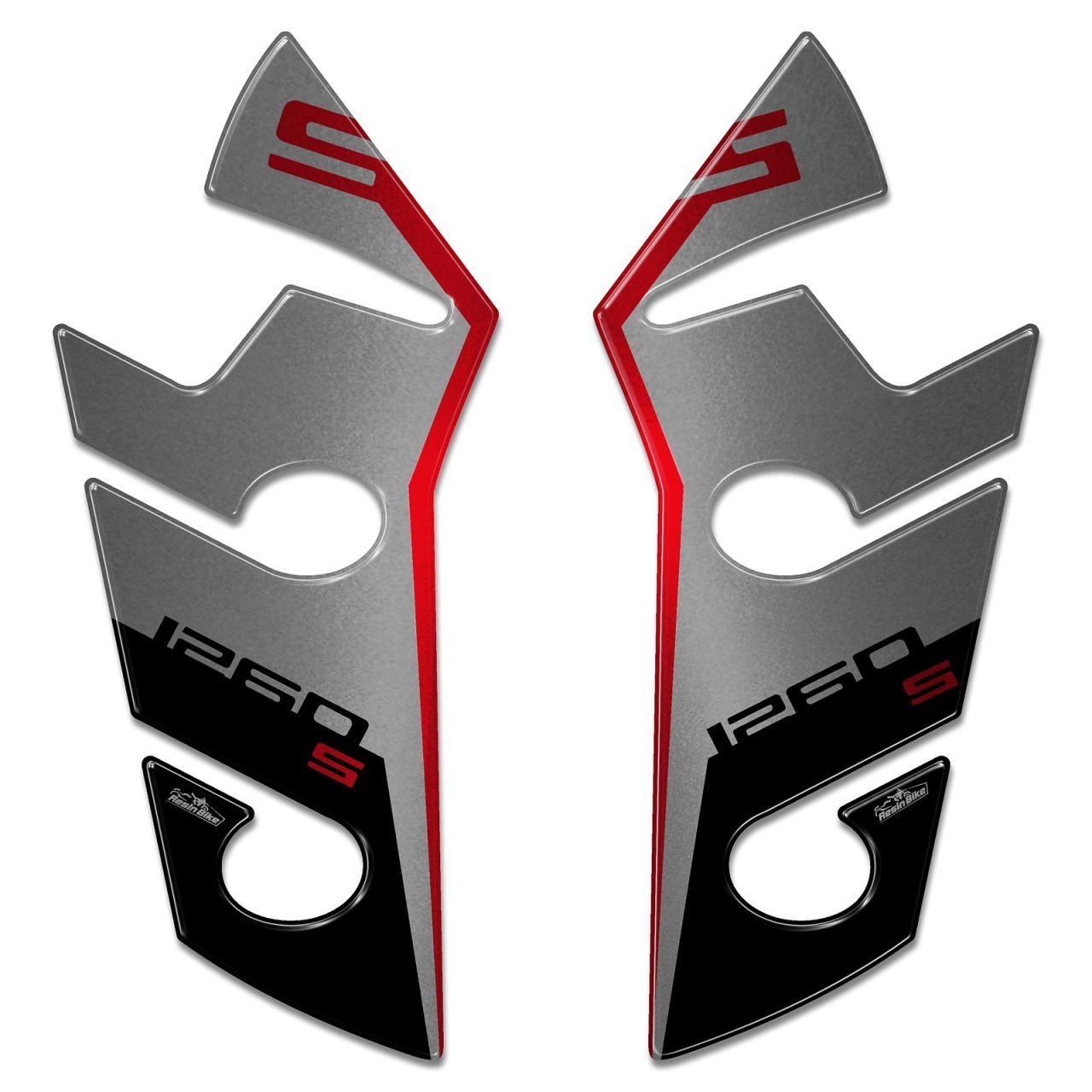 Stickers 3D compatible with Ducati Multistrada 1260 S 2020 Pastel Guards - Image 2