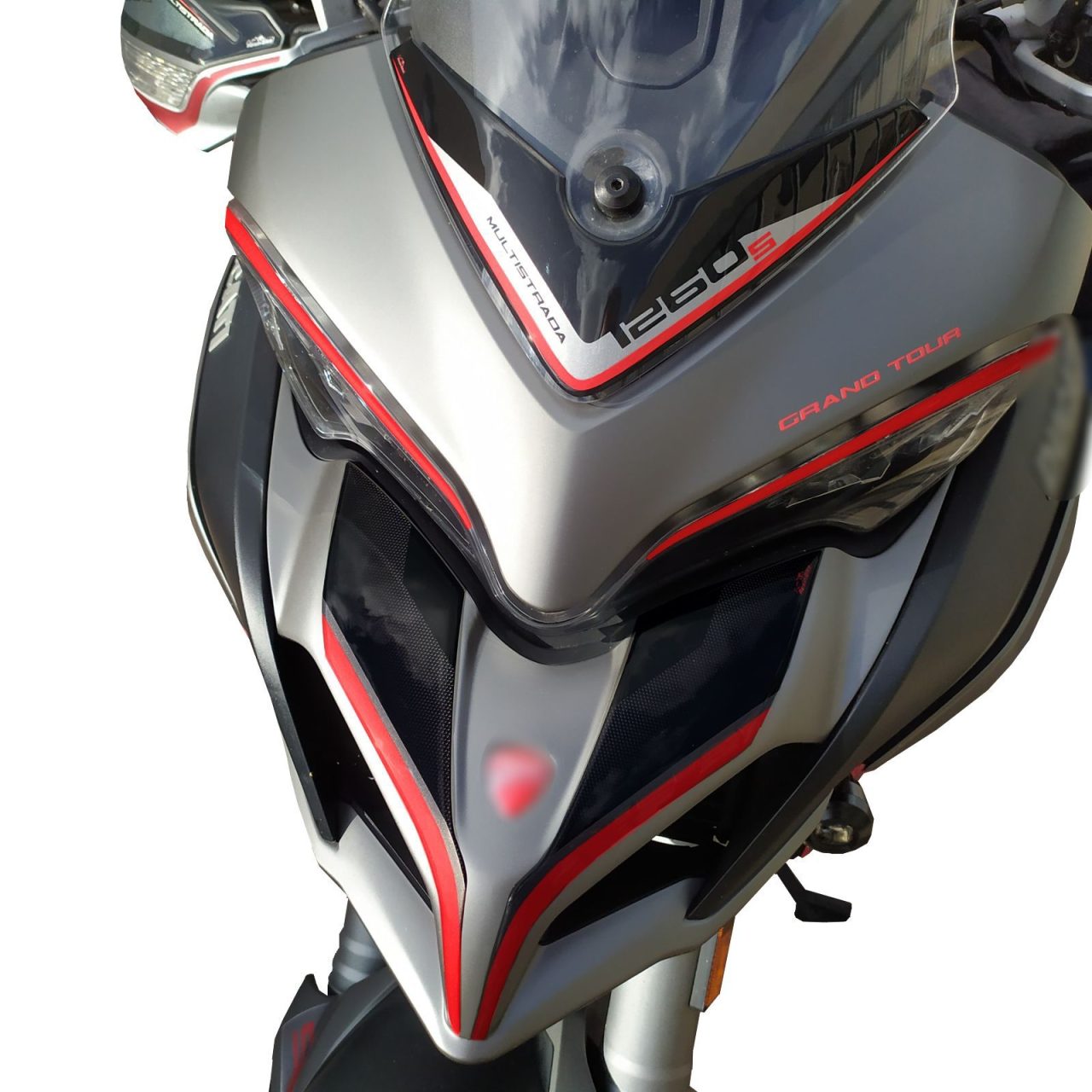 Adesivi 3D compatibili con Ducati Multistrada 1260 S 2020 Protezione Puntale - immagine 5