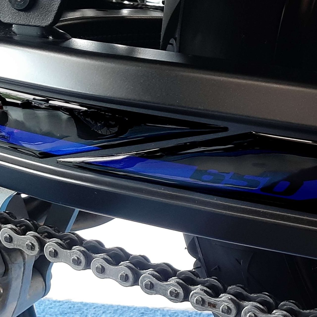 Adhesivos 3D de Moto compatibles con Suzuki V-strom 650 2017-2023 Azul Horquilla - Imagen 4