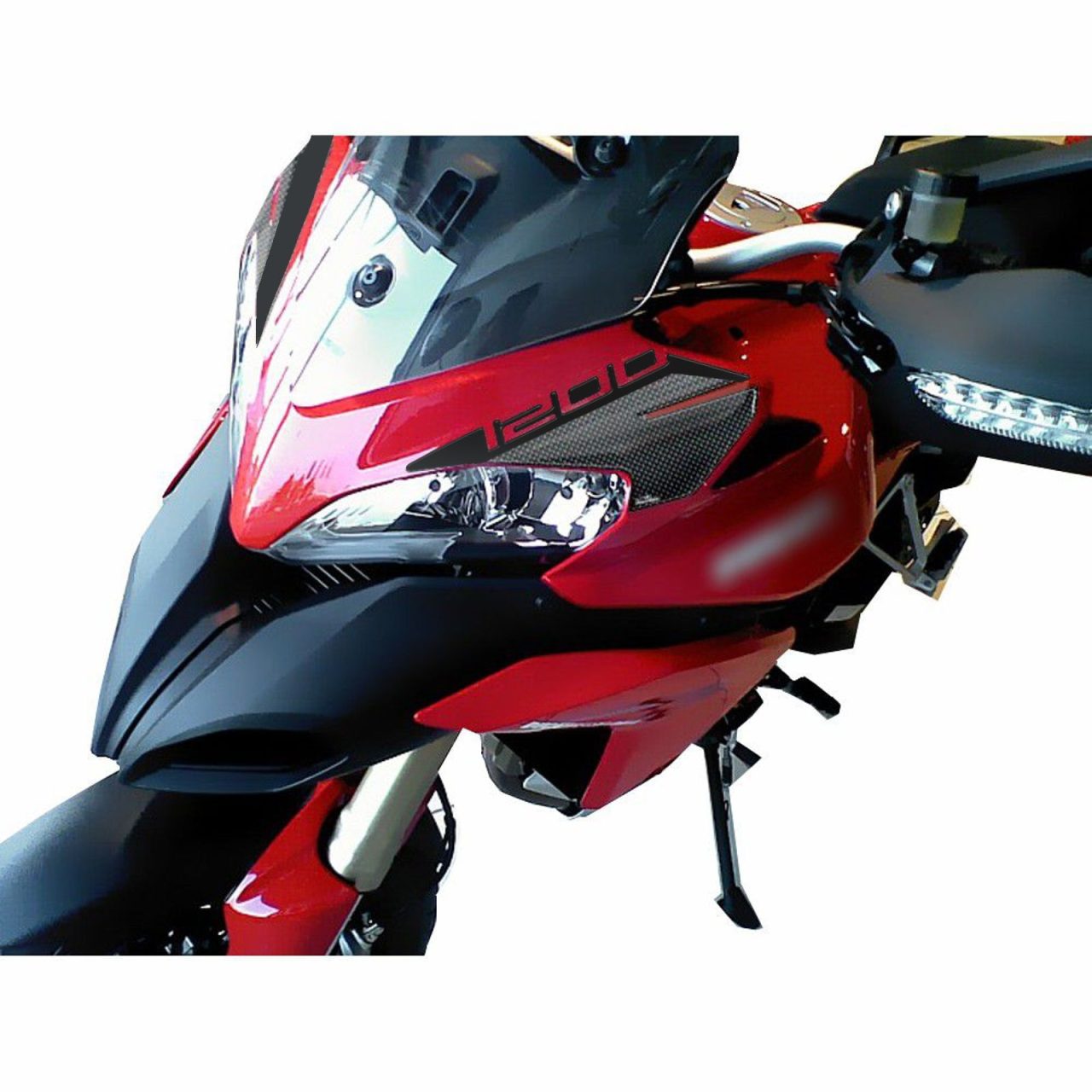 Stickers 3D compatible with Ducati Multistrada 1200 2010-2014 Frontal Protection - Image 2