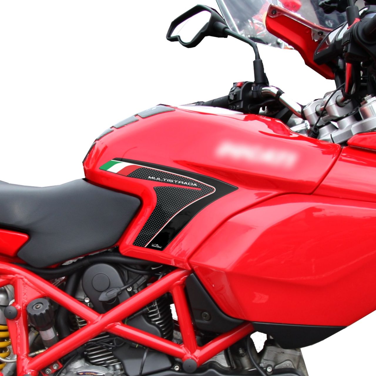 Paraserbatoio Adesivi 3D compatibili con Ducati Multistrada 2003-2009 Protezione - immagine 2