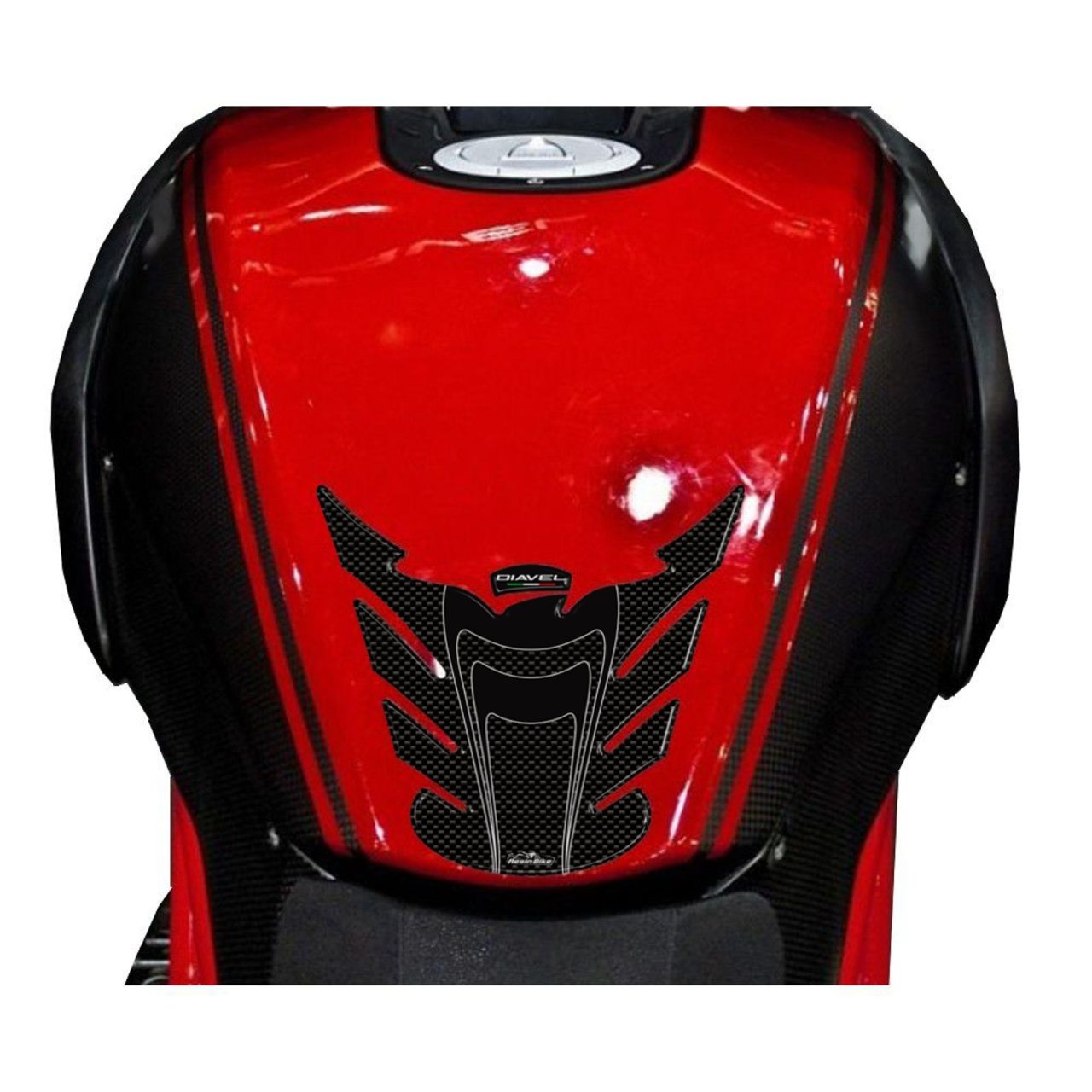 Motorcycle Stickers 3D compatible with Ducati Diavel Tank Pad - Image 2