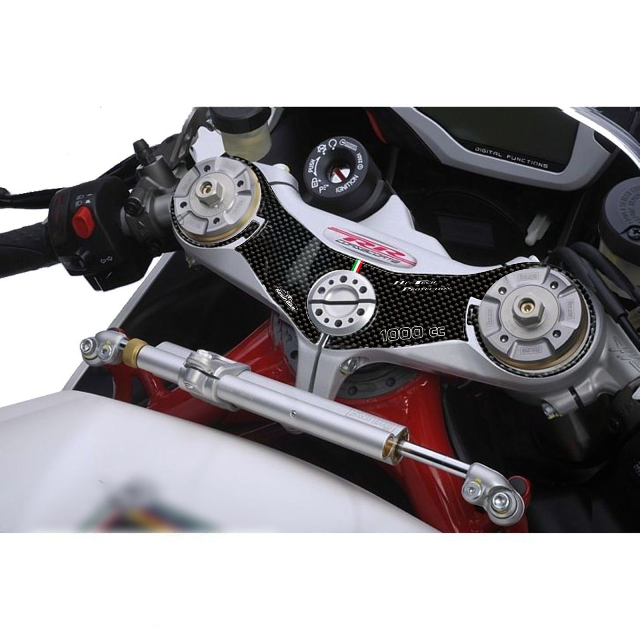 Autocollant Moto 3D compatibles avec Mv Agusta F4 2010-2015 Plaque de Direction – Image 2