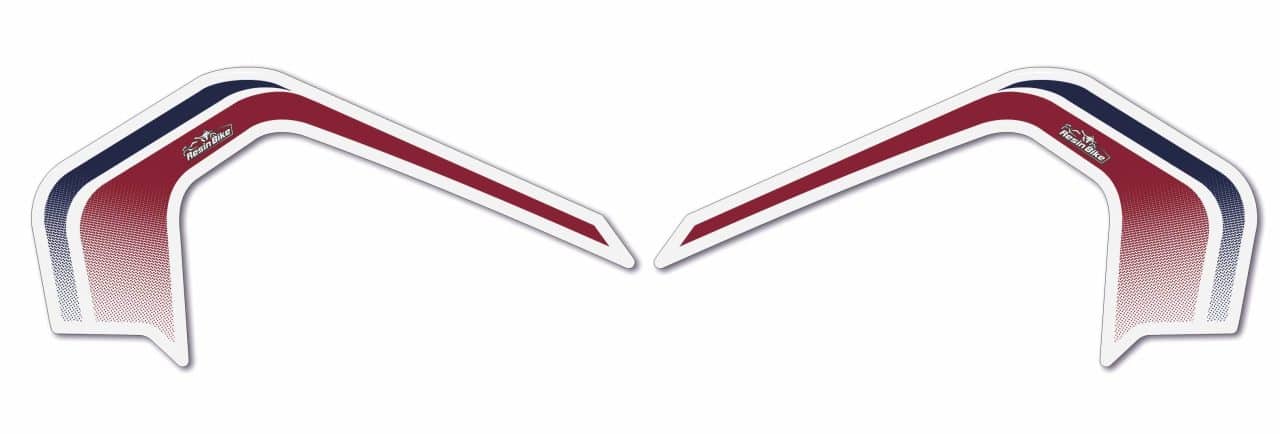 Stickers 3D compatible with Honda X-ADV 750 2017-2020 Corner Guards White