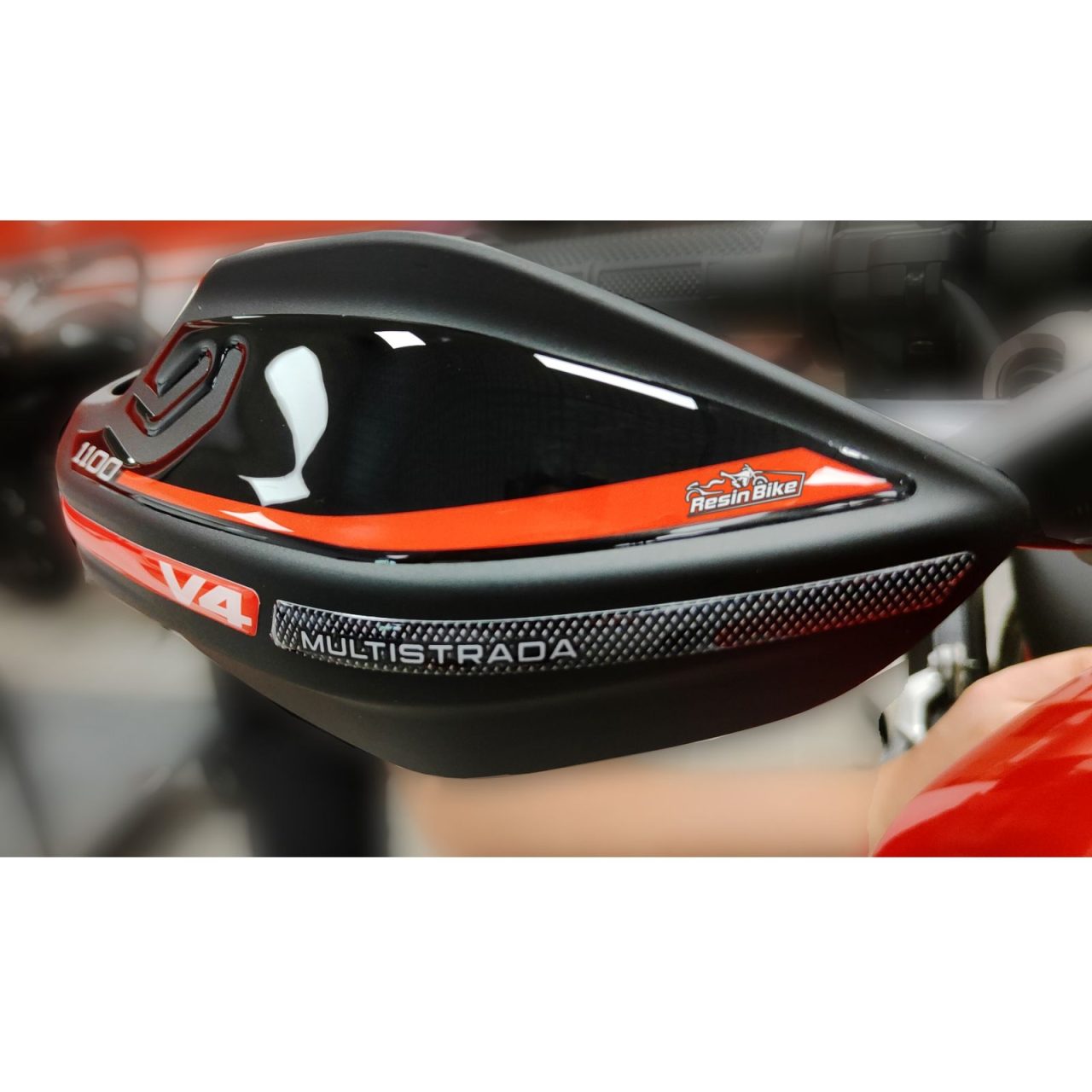 Adhesivos 3D compatibles con Ducati Multistrada V4 2021-2023 Paramanos - Imagen 5