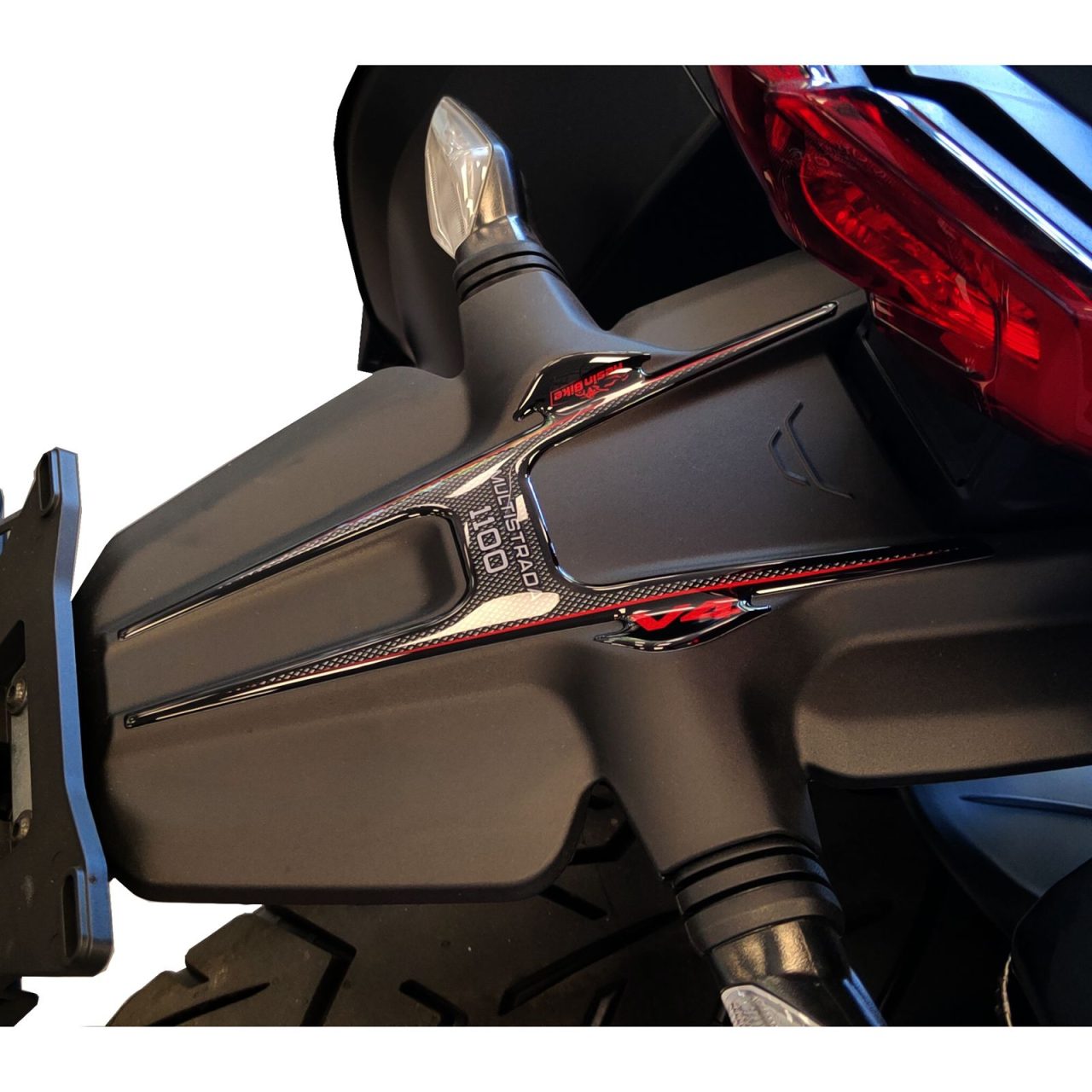 Adesivi 3D compatibili con Ducati Multistrada V4 2021-2023 Codino - immagine 5