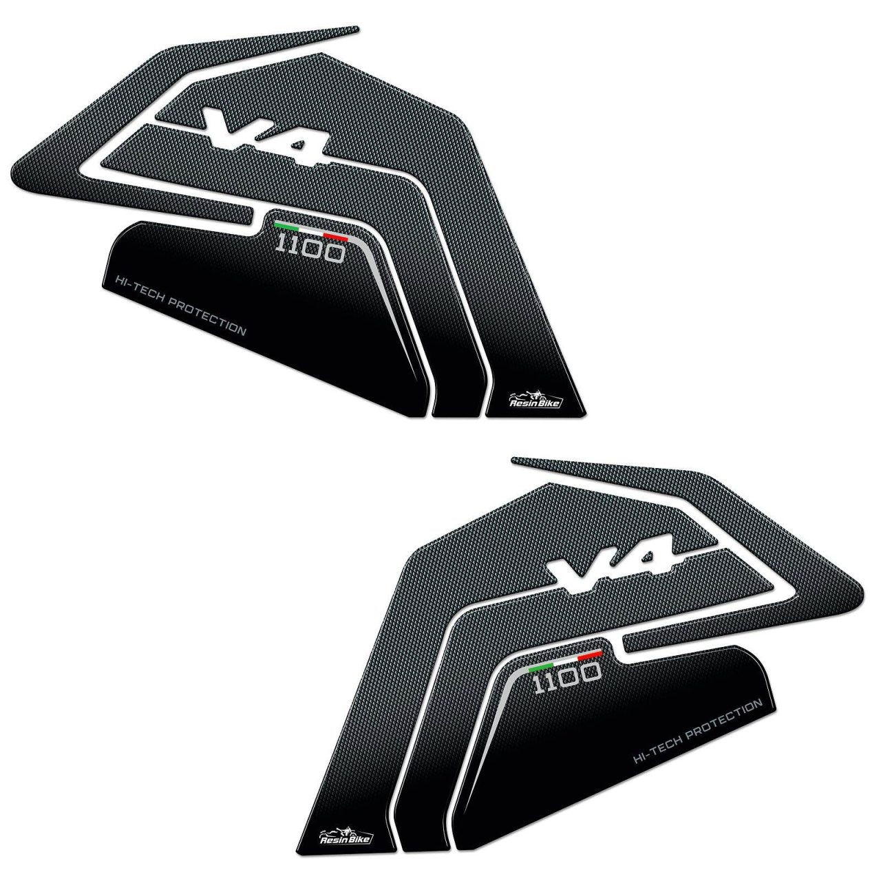 Stickers 3D compatible with Ducati Multistrada V4 2021-2023 Tank Side - Image 2