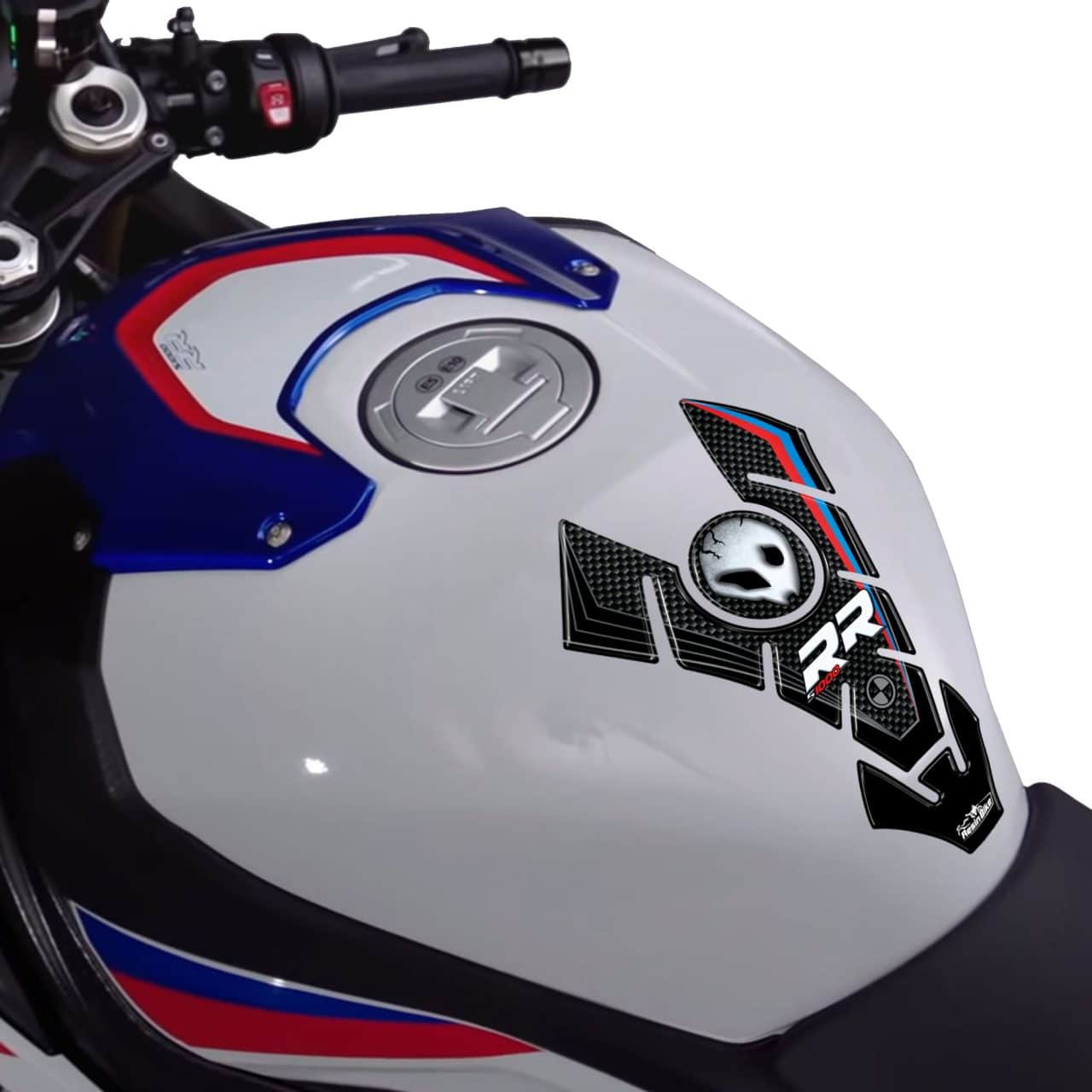 Motorcycle Stickers 3D compatible with BMW S 1000 RR 2009-2023 Tank Pad - Image 2