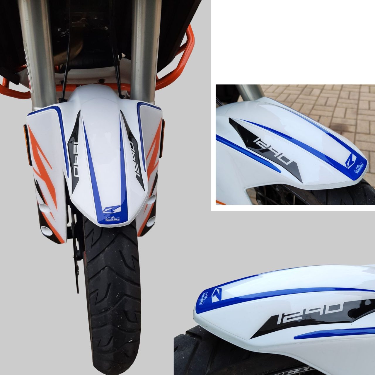 Aufkleber 3D Kompatibel mit KTM 1290 Super Adventure R 2021 Kotflügel – Bild 5