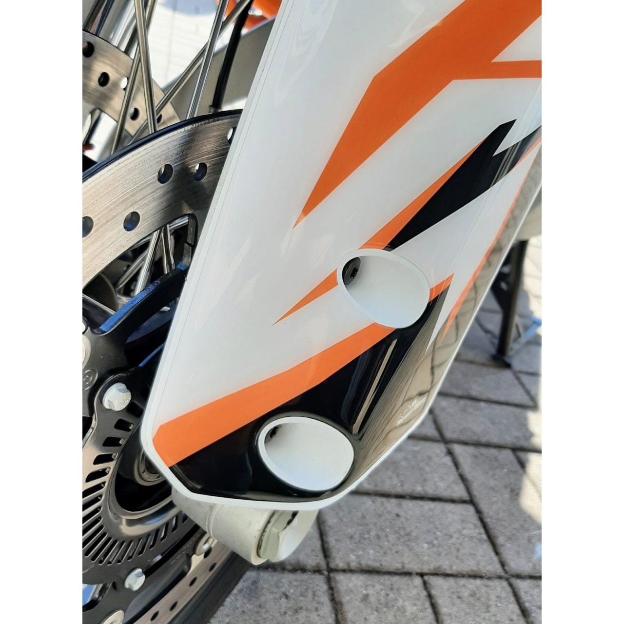 Aufkleber 3D Kompatibel mit KTM 1290 Super Adventure R 2021 Kotflügelstützen – Bild 4