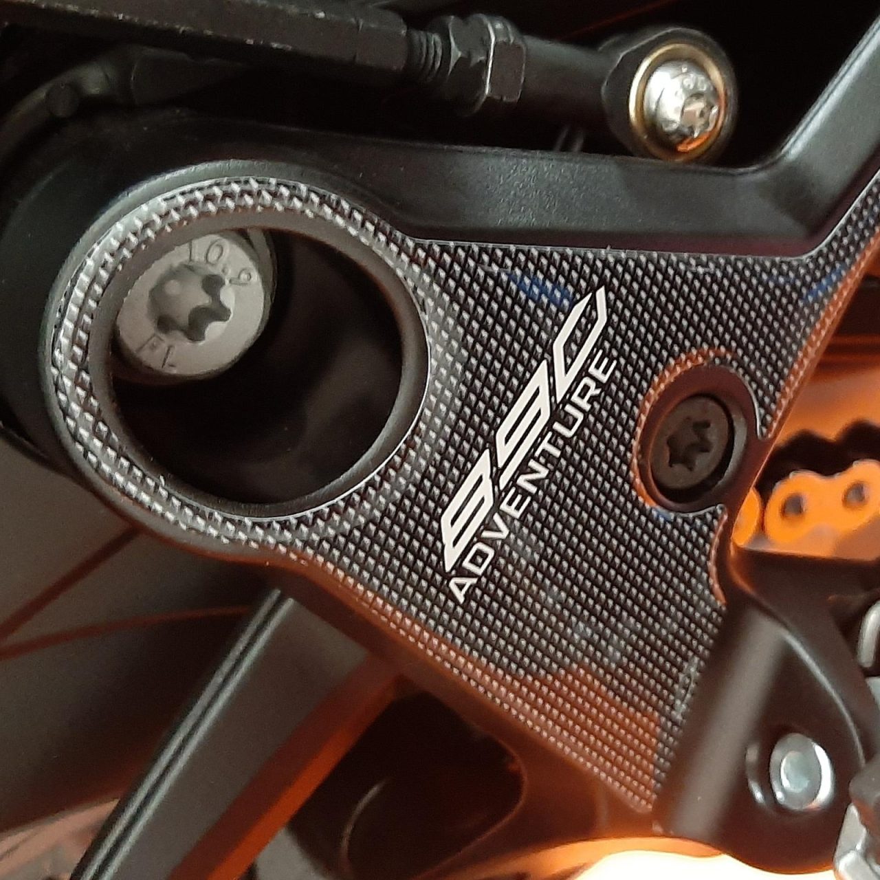 Motorcycle Stickers 3D compatible with KTM 890 Adventure R 2021-2022 Heel Pad - Image 5