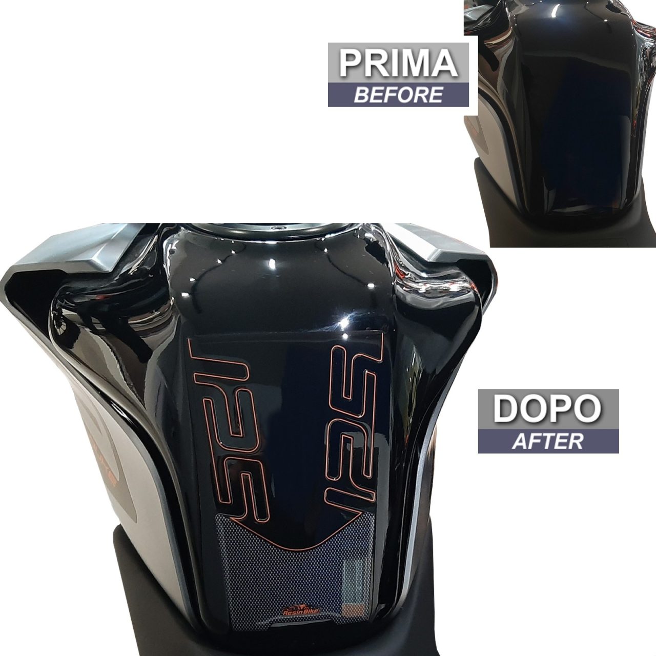 Pegatinas 3D Moto compatibles con KTM 125 Duke 2021 Tanque Deposito - Imagen 3