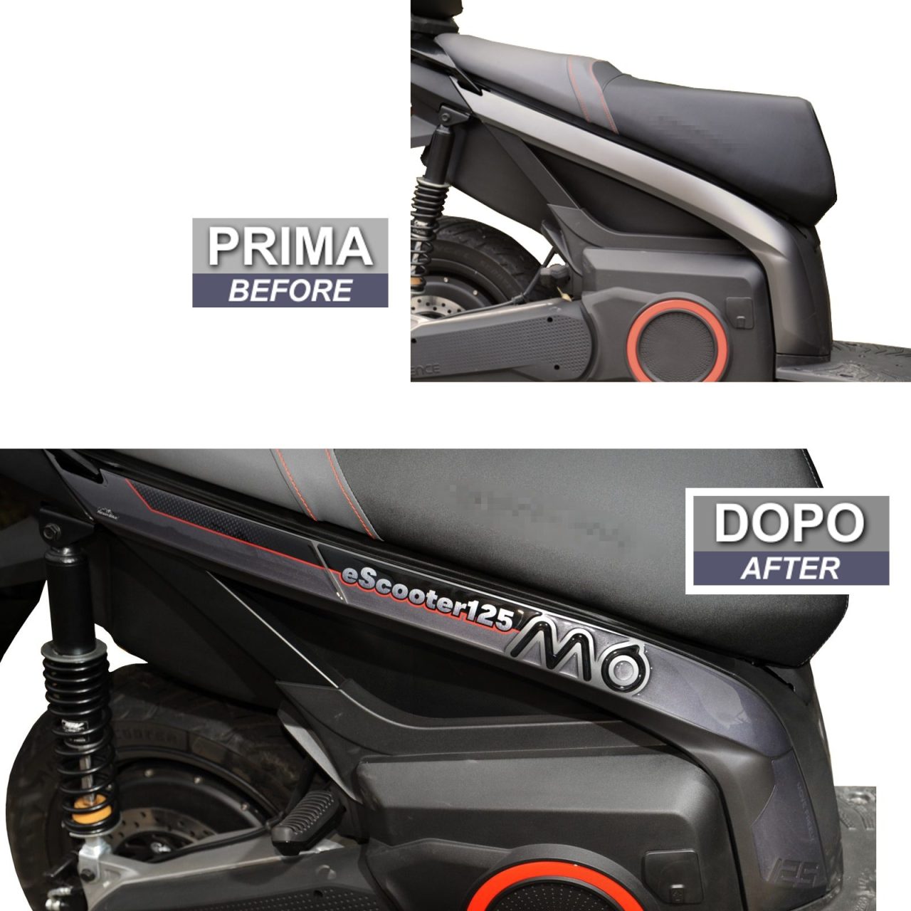 Autocollant Moto compatibles avec SEAT MO 125 2021 Latérales de Réservoir – Image 3