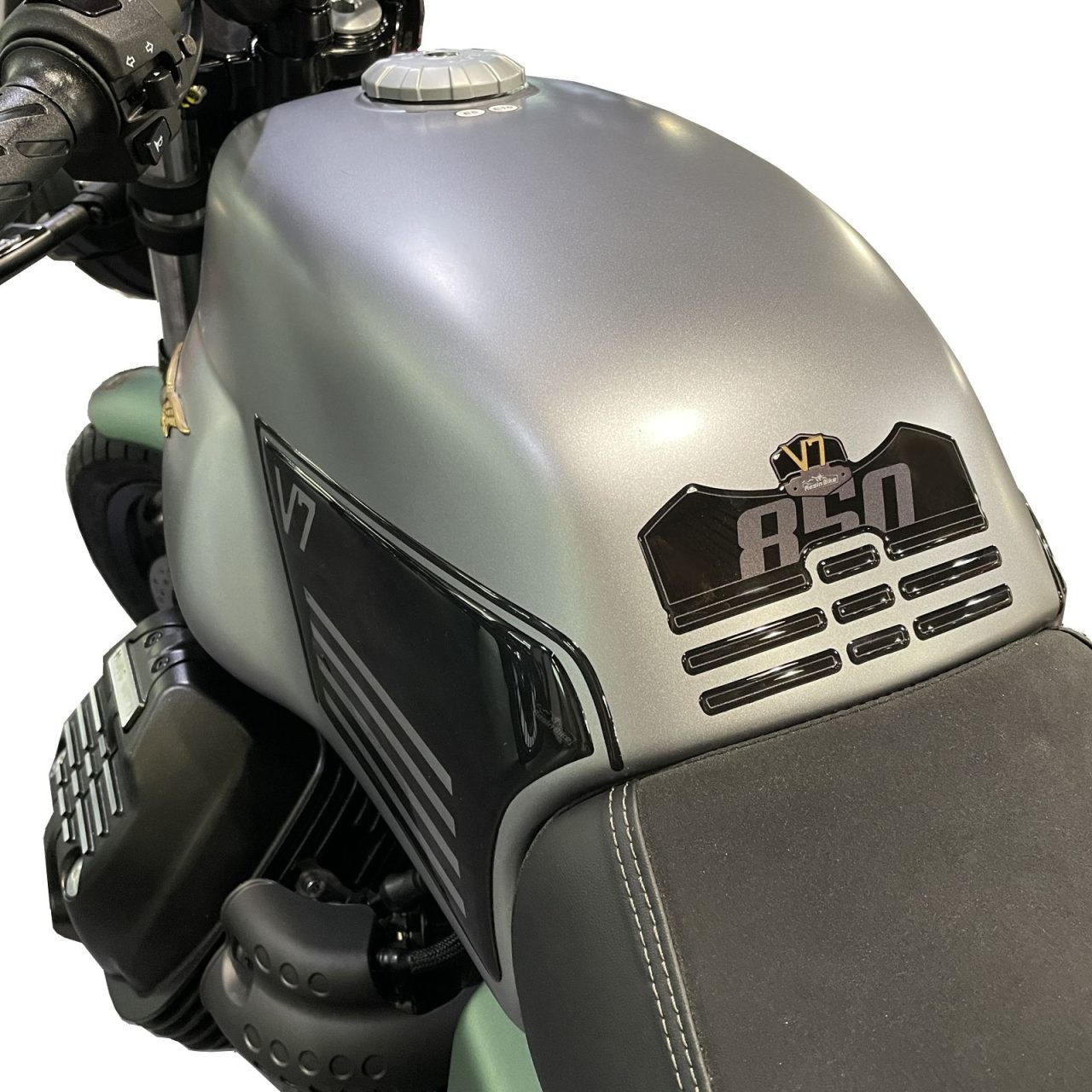 Motorcycle Stickers 3D compatible with Moto Guzzi V7 850 2021 Tank Pad - Image 5