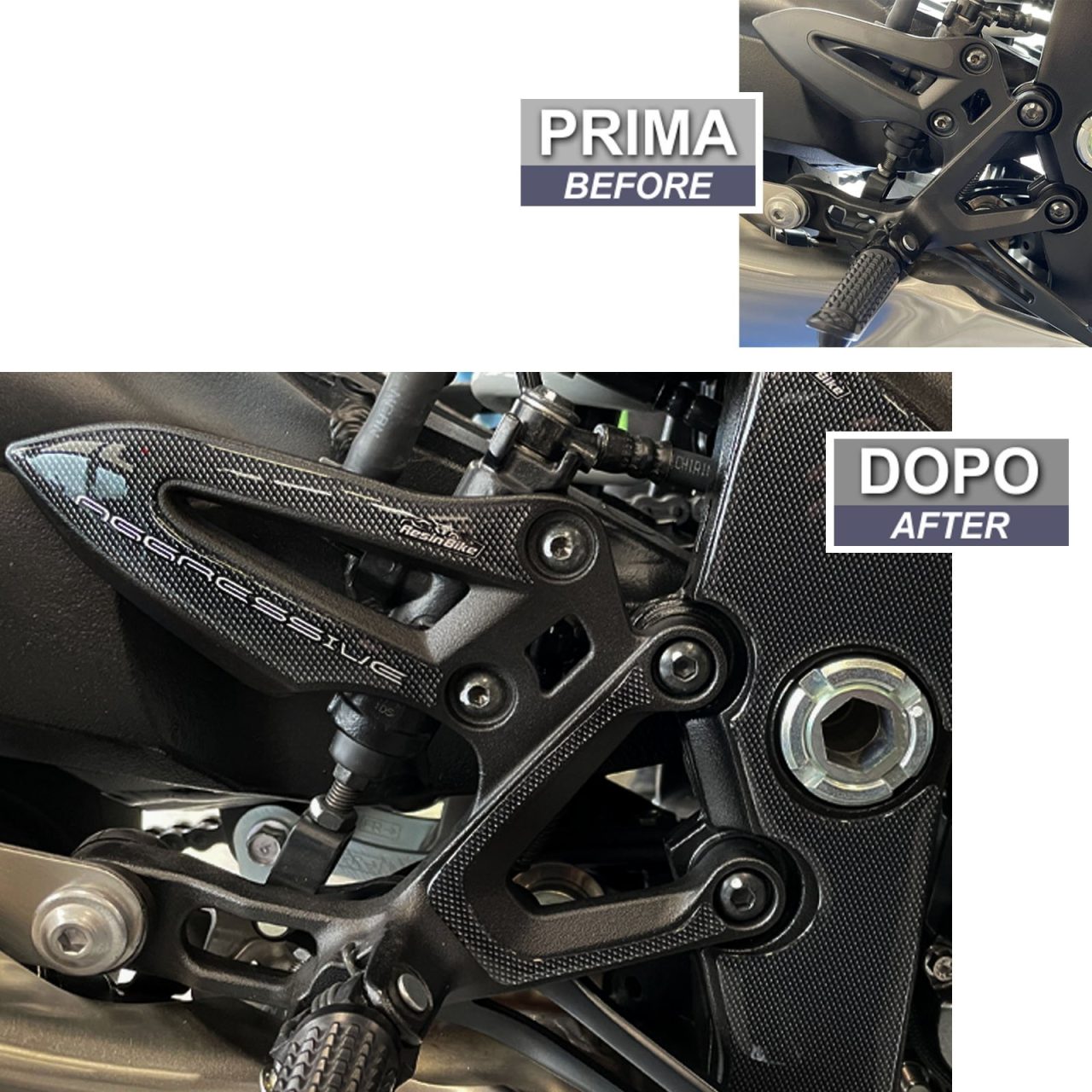 Autocollant 3D compatibles avec Suzuki Gsx-s 1000 2021-2024  Seuils de Porte – Image 3