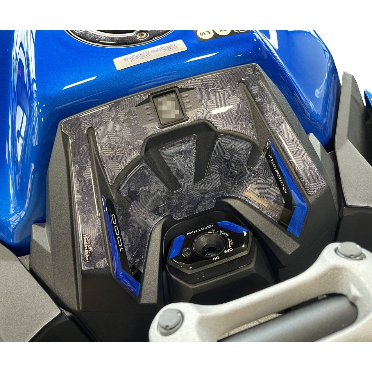 Adhesivos 3D Moto compatibles con Suzuki Gsx-s 1000 2021-2024 Zona de la Llave