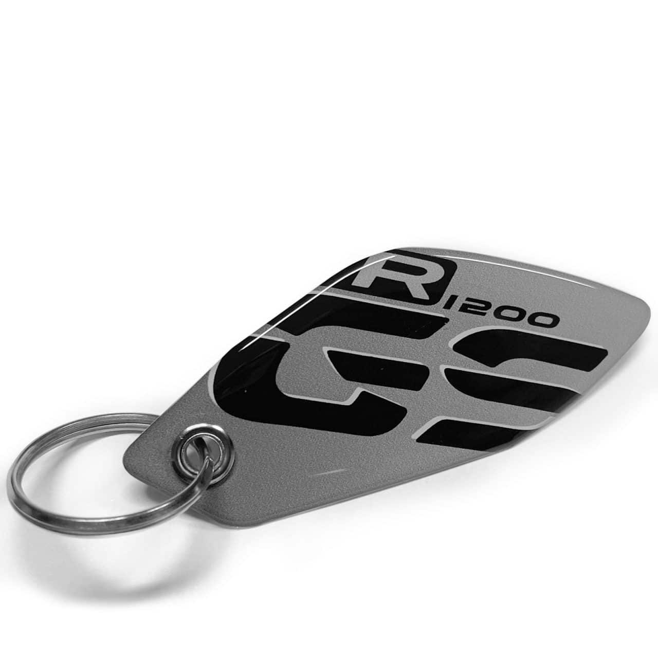 Keyring 3D compatible with BMW R1200GS Keyring - Grey - Image 5