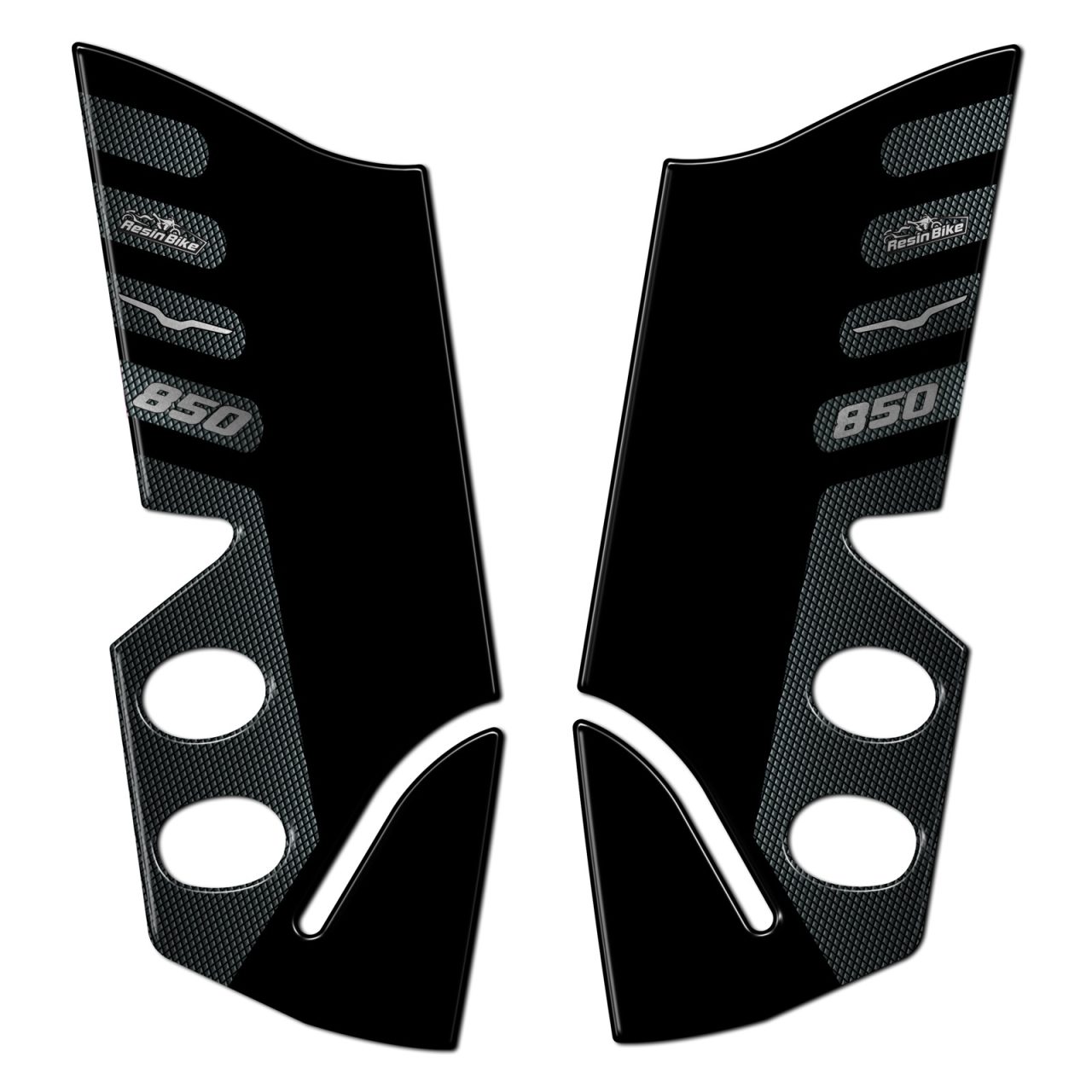 Motorcycle Stickers 3D compatible with Moto Guzzi V85 TT 2021-2022 Side Plates - Image 2