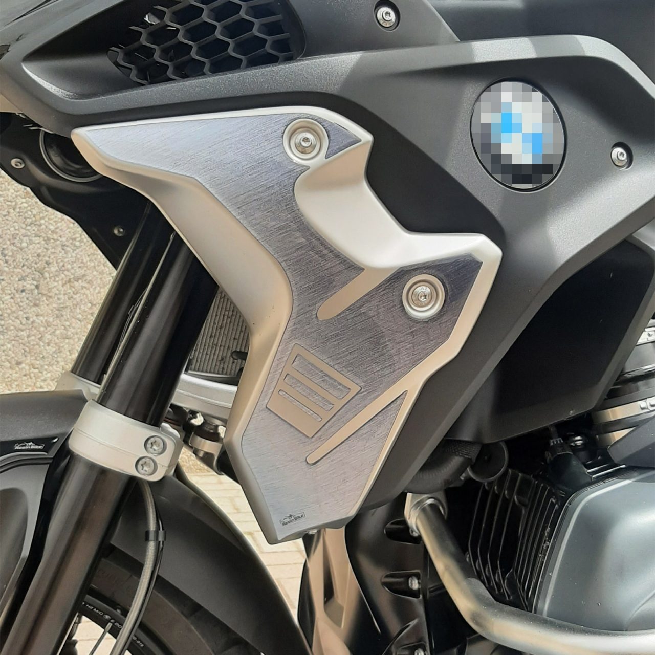 Stickers 3D compatible with BMW R 1250 GS Triple Black 2021-2023 Tank Side