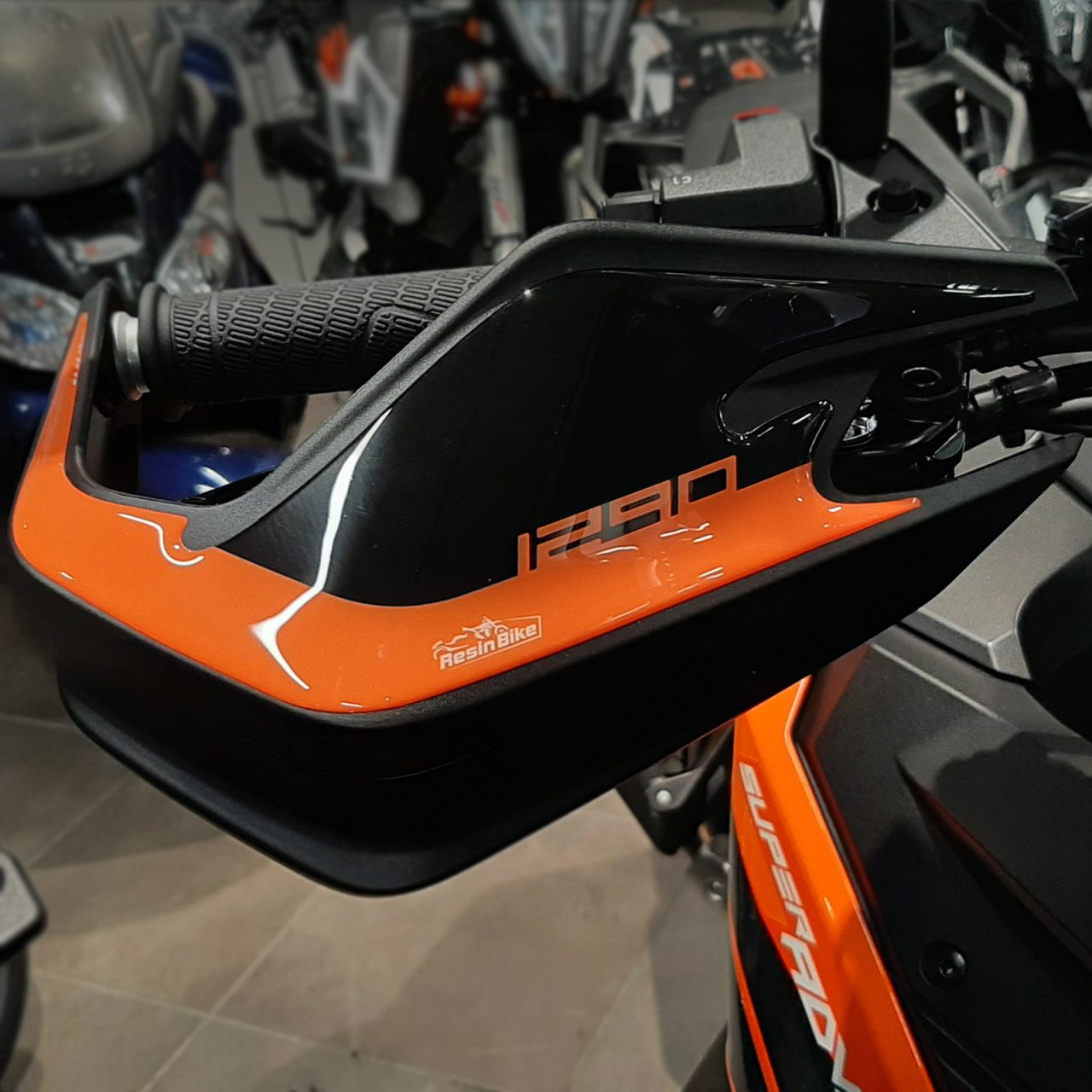 Aufkleber 3D Kompatibel mit KTM 1290 Super Adventure S-R 2021 Handschützer