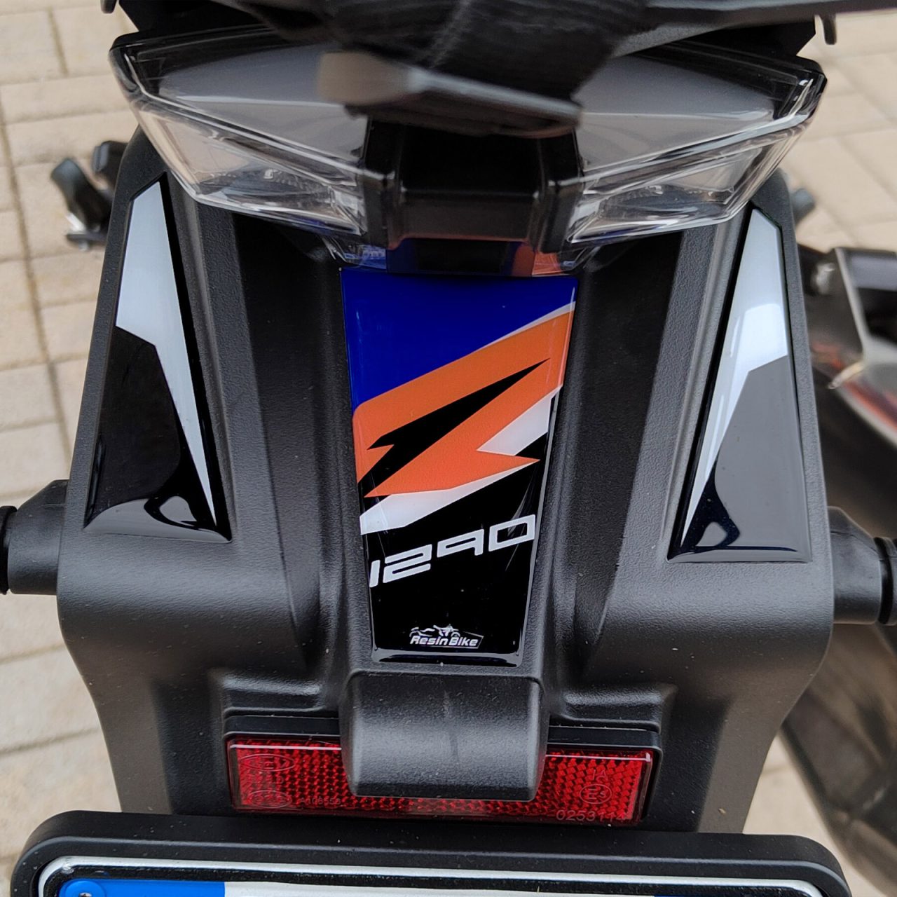 Autocollant 3D compatibles avec KTM 1290 Super Adventure R 2021 Dosseret