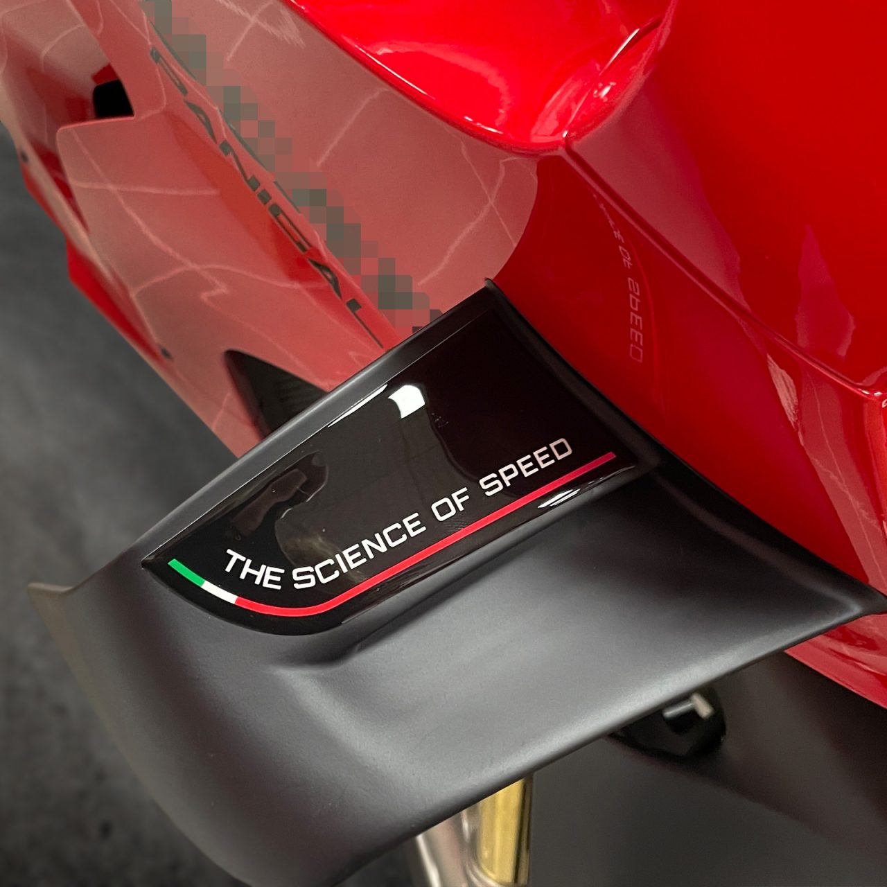 Adesivi 3D compatibili con Ducati Panigale V4-V4s 2022-2023 Alette