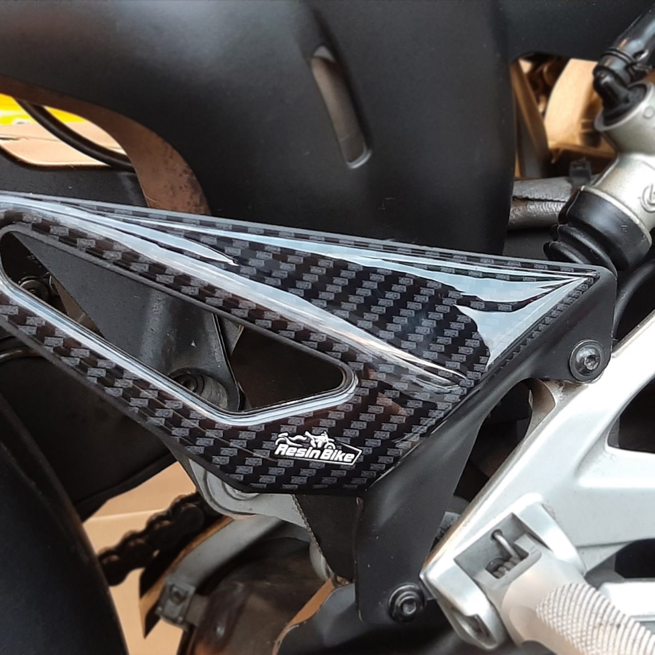 Stickers 3D compatible with Ducati Panigale V4-V4s 2018-2023 Heel Pad - Image 5