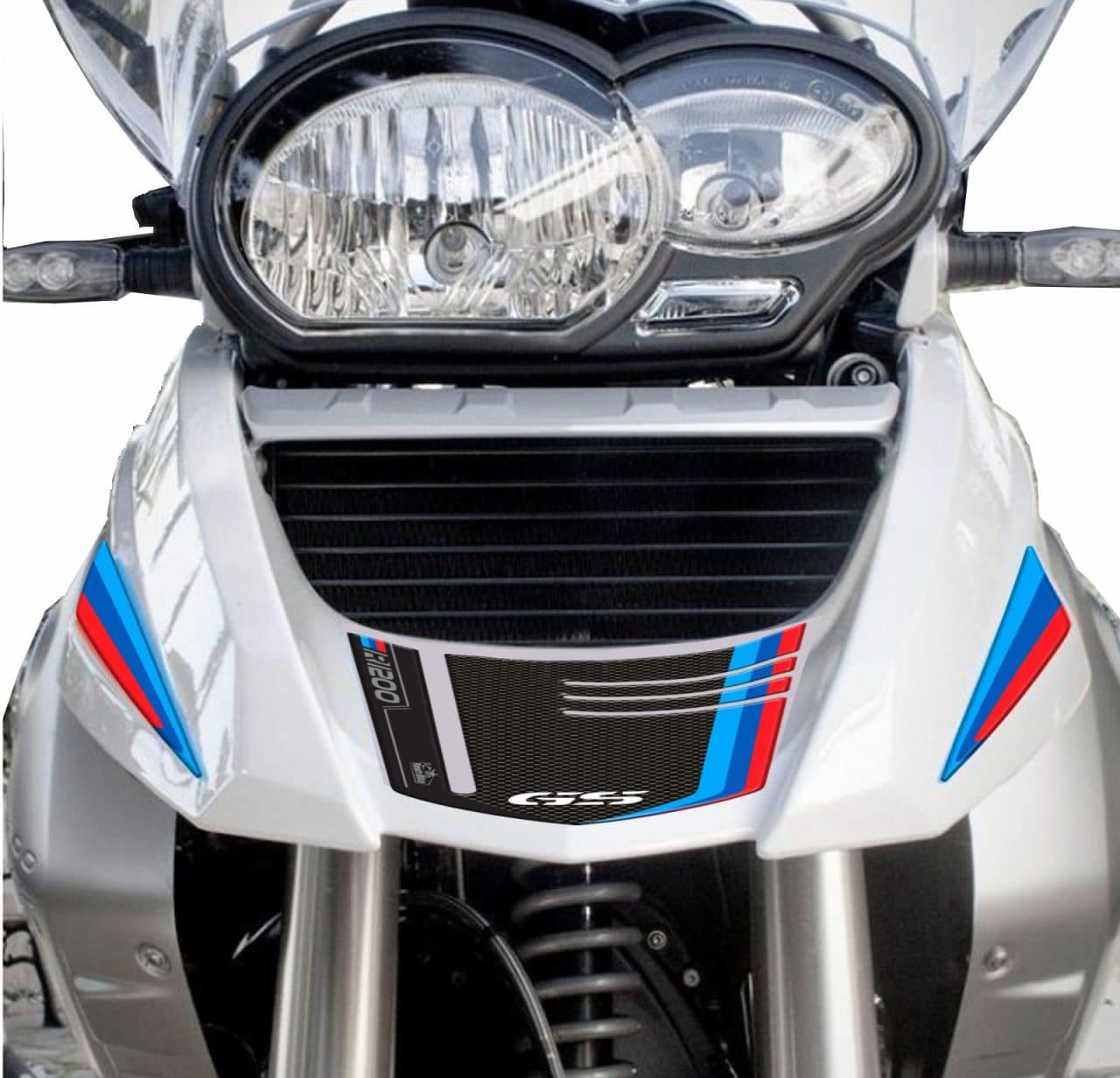 Adhesivos 3D de Moto compatibles con Bmw R 1200 GS 2008-2009 Puntales Frontales