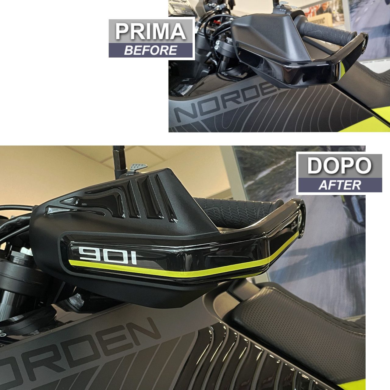 Adhesivos 3D compatibles con Husqvarna Norden 901 2022 Paramanos - Imagen 3