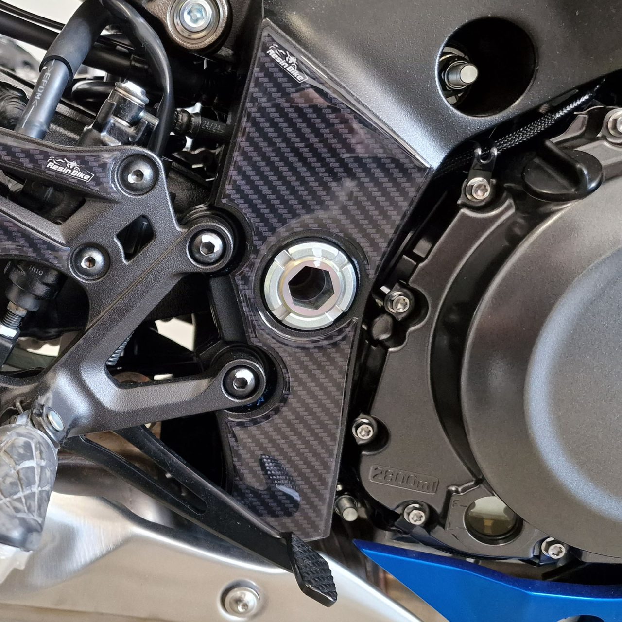 Aufkleber 3D Kompatibel mit Suzuki Gsx-s 1000 GT 2022-2024 Rahmenschutz