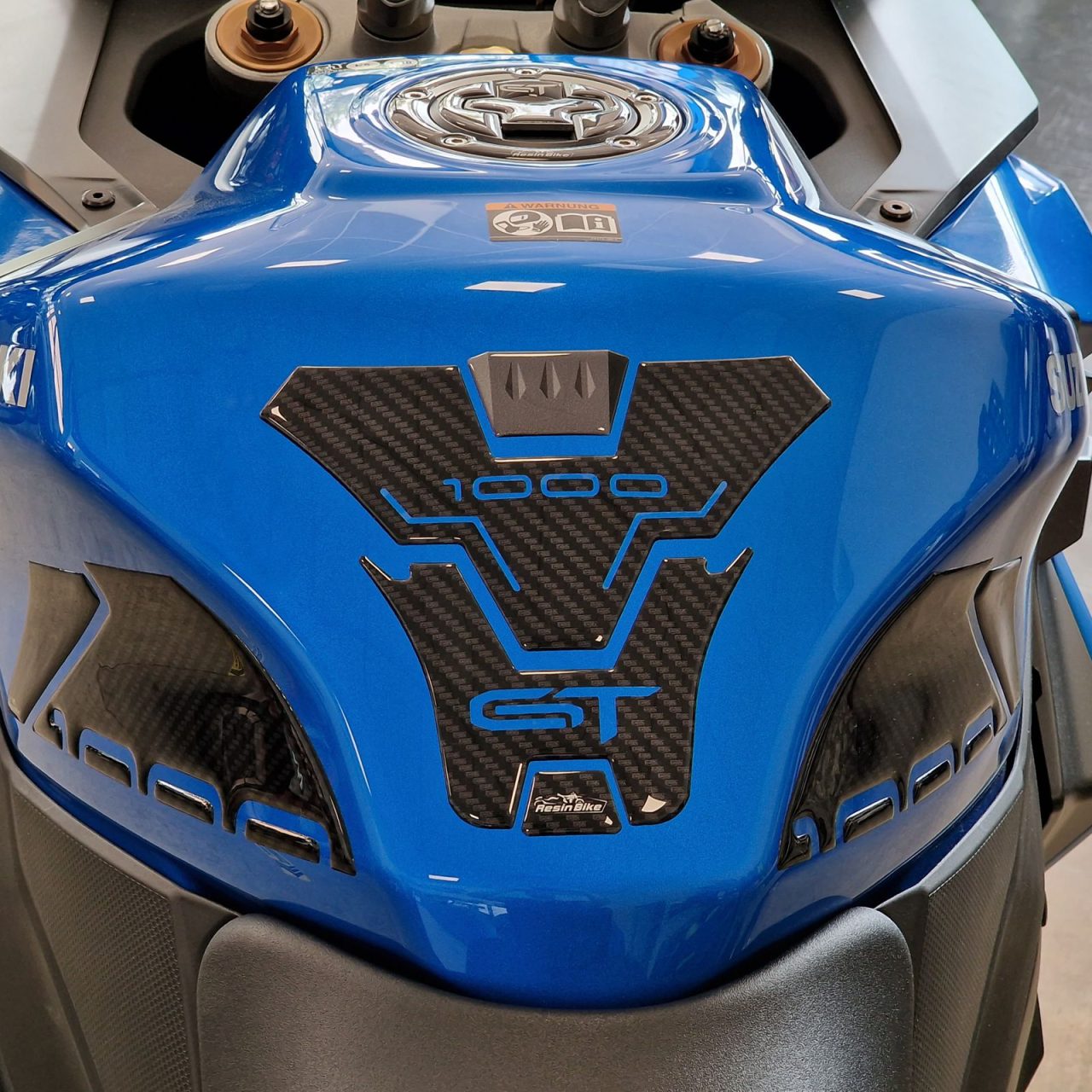 Paraserbatoio Adesivi 3D compatibili con Suzuki Gsx-s 1000 GT 2022-2024