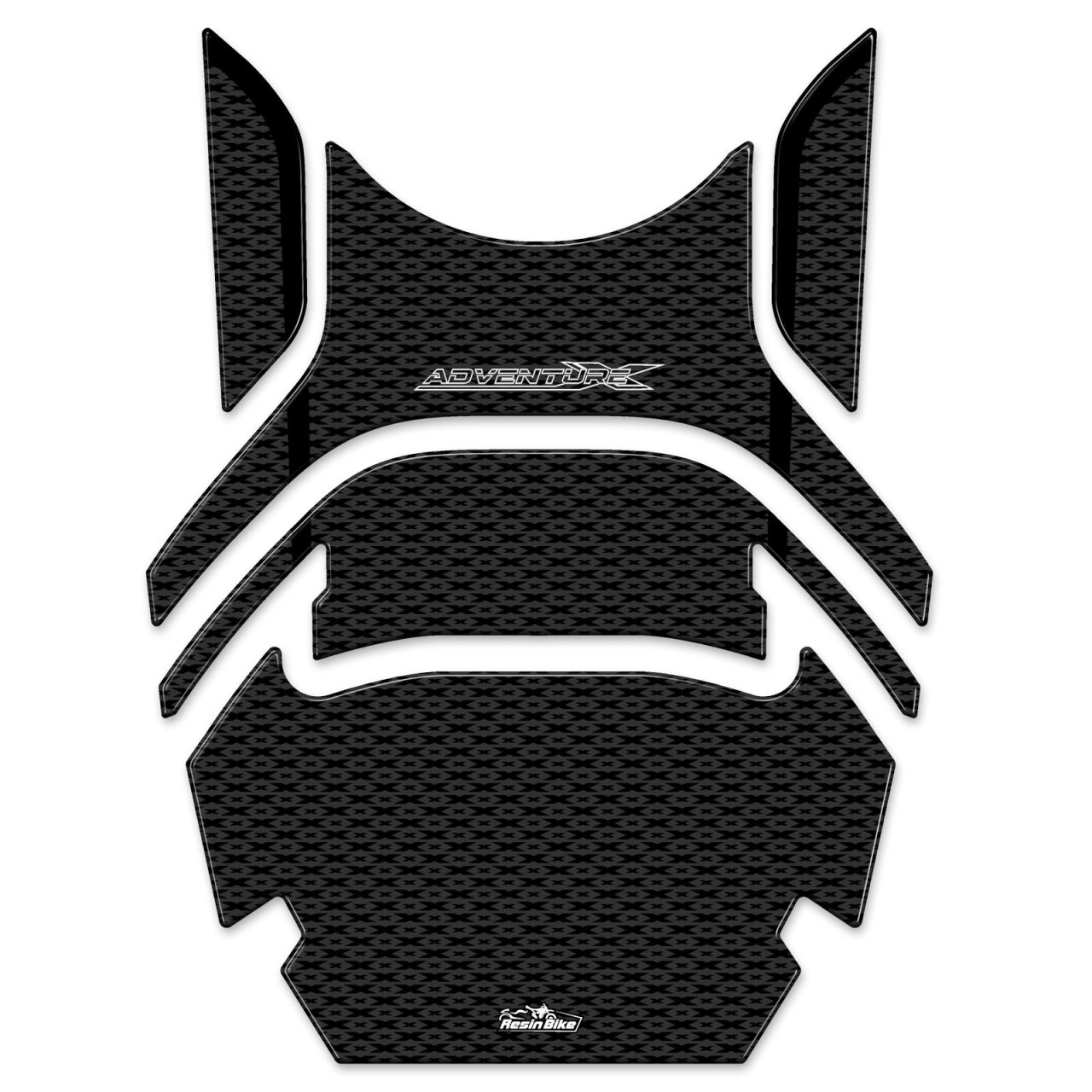 Motorcycle Stickers 3D compatible with Honda CB500X 2022 Tank Pad Kit Black - Image 2