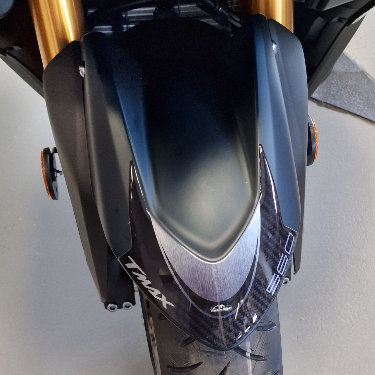 Aufkleber 3D Scooter Kompatibel mit Yamaha T-MAX 560 2022 Kotflügel