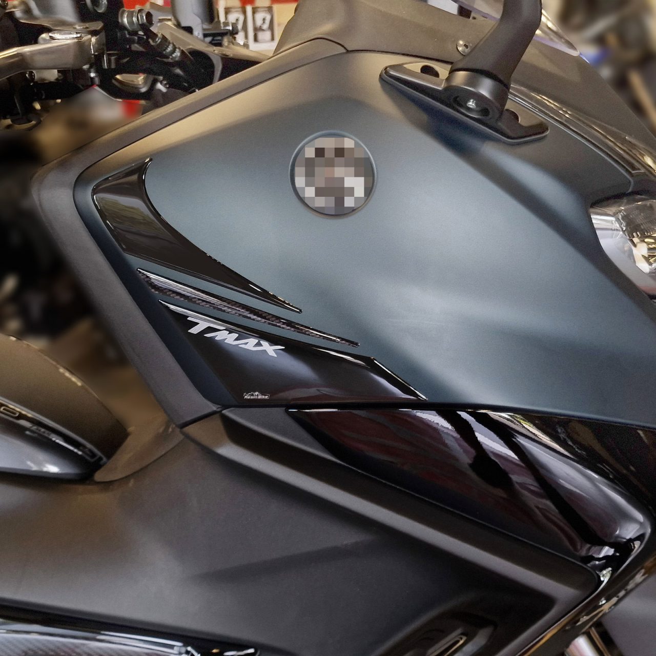 Adhesivos 3D compatibles con Yamaha T-MAX 560 2022 Protección de Esquinas